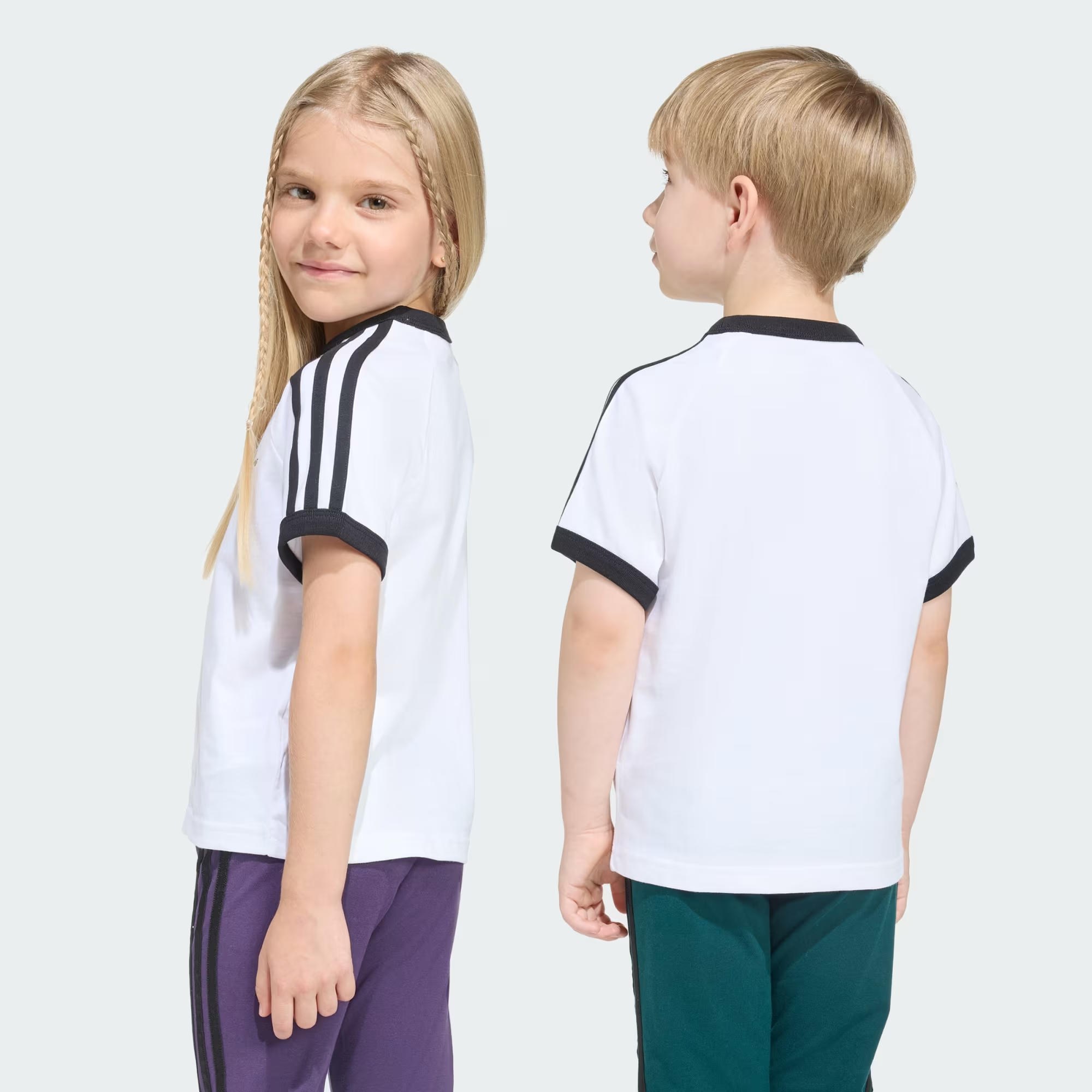 3 STRIPES TEE - ADIDAS SIYAH