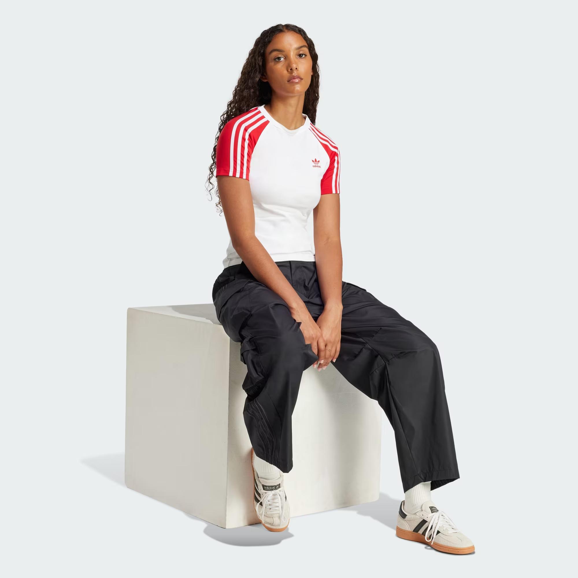 3S SLIM TEE - ADIDAS SIYAH