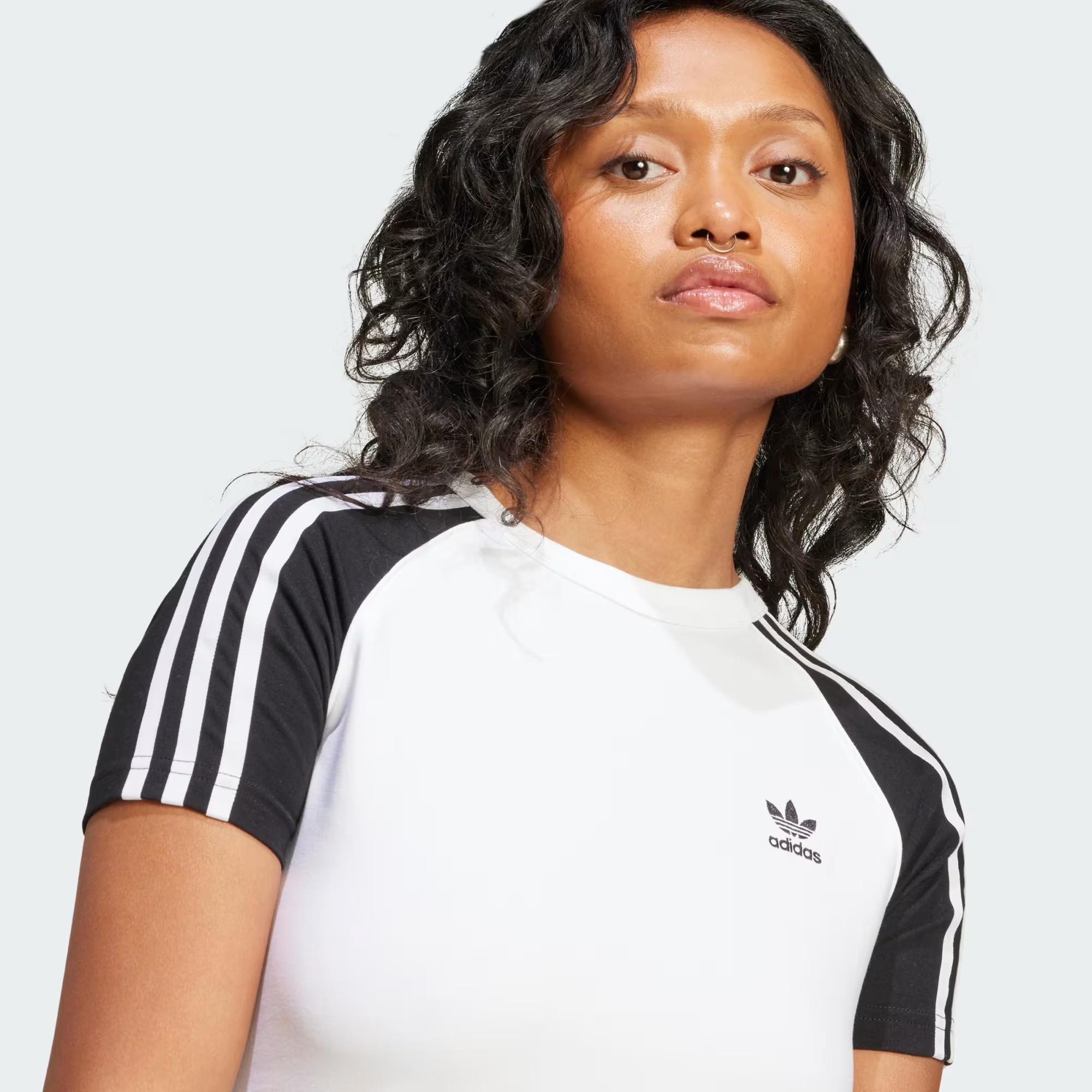 3S SLIM TEE - ADIDAS SIYAH