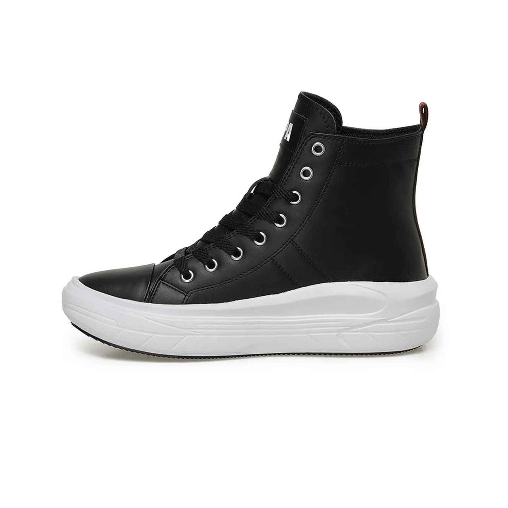 3W CLEMENTINE PU 3PR KADIN AYAKKABI - SİYAH/BEYAZ