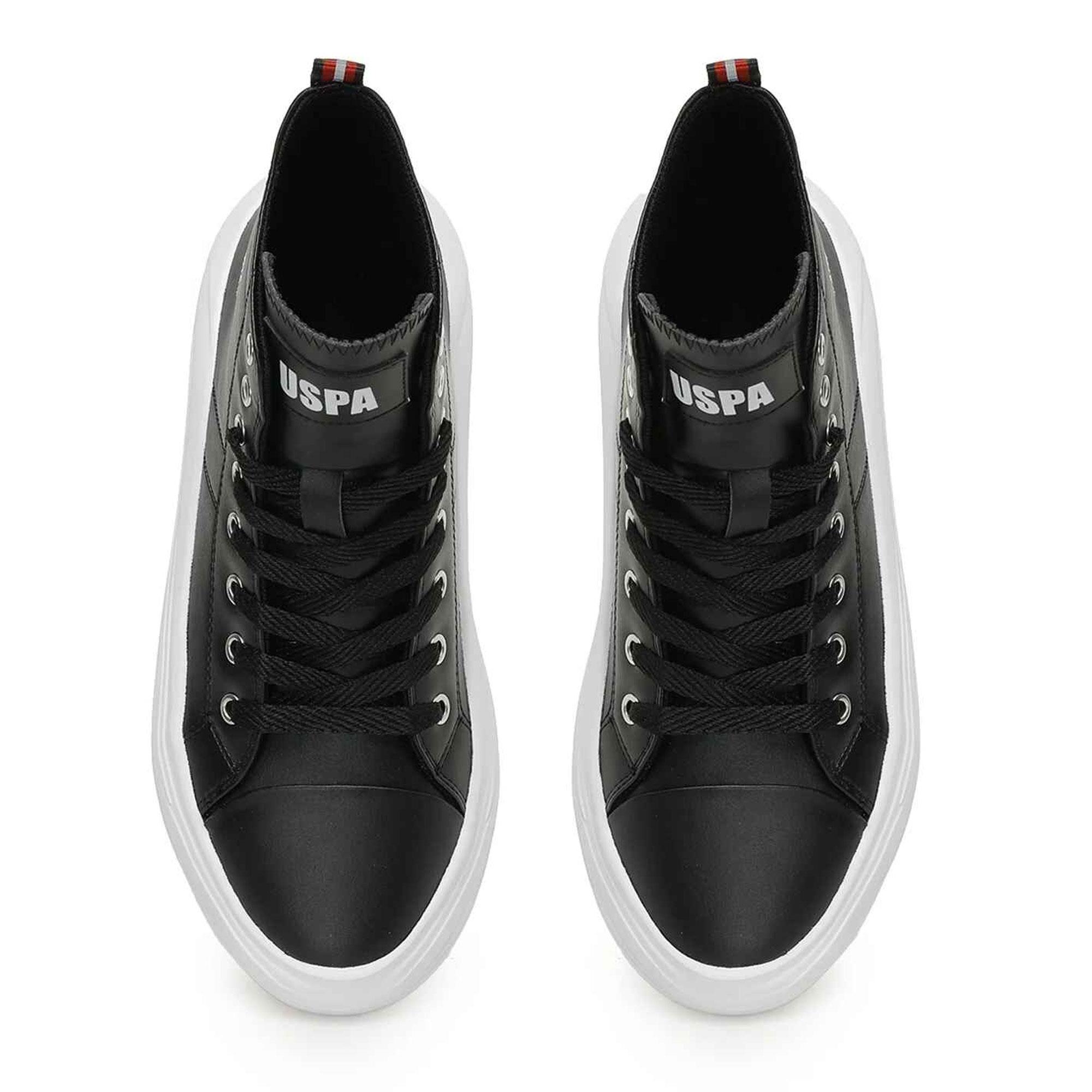 3W CLEMENTINE PU 3PR KADIN AYAKKABI - SİYAH/BEYAZ