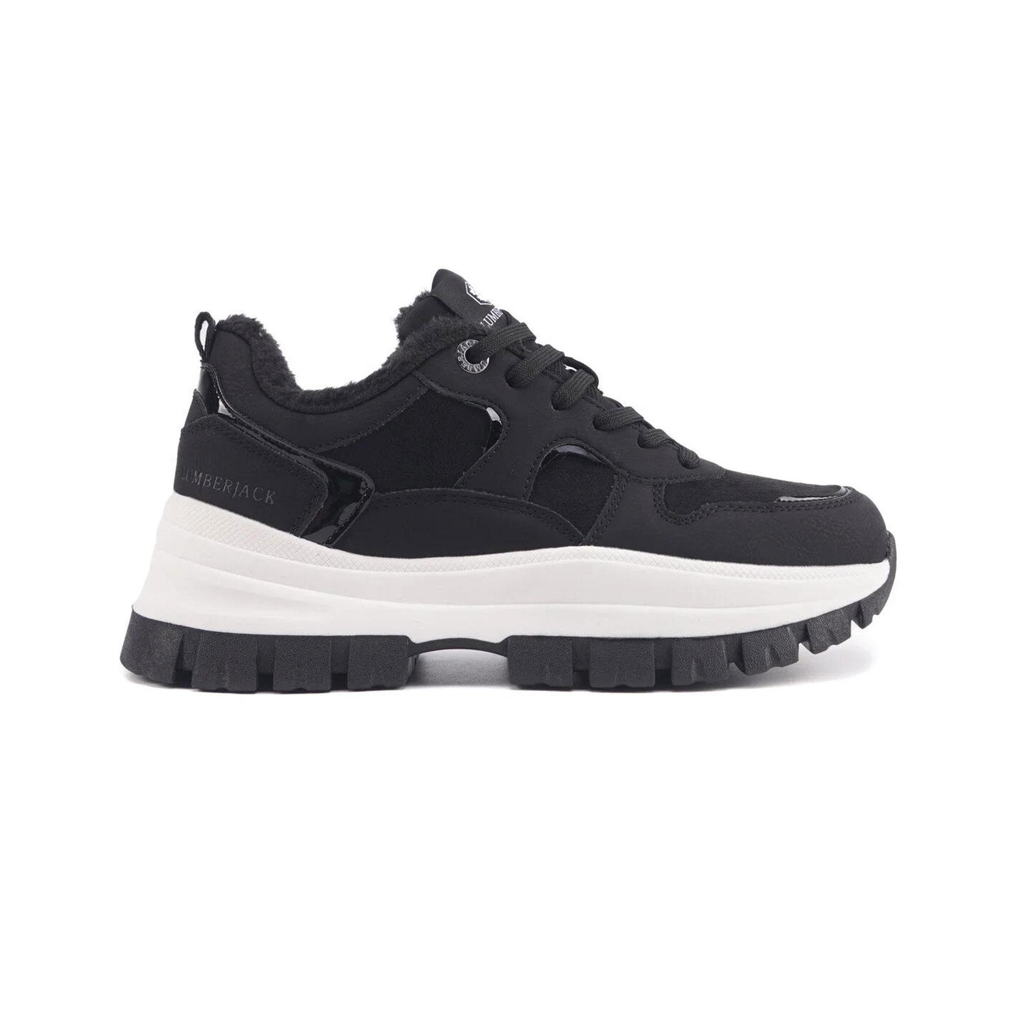 3W GARNY 3PR KADIN AYAKKABI - SİYAH