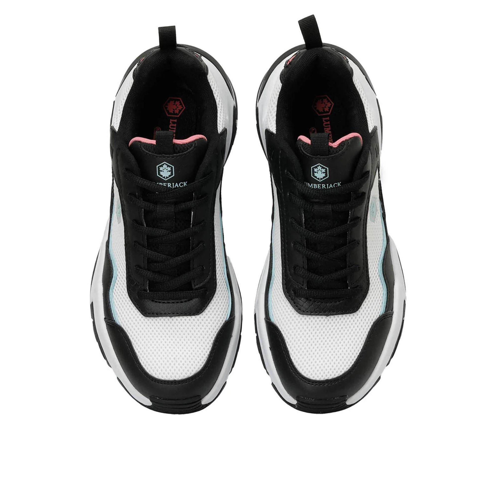 3W JOANNA WMN 3PR KADIN AYAKKABI - SİYAH/BEYAZ