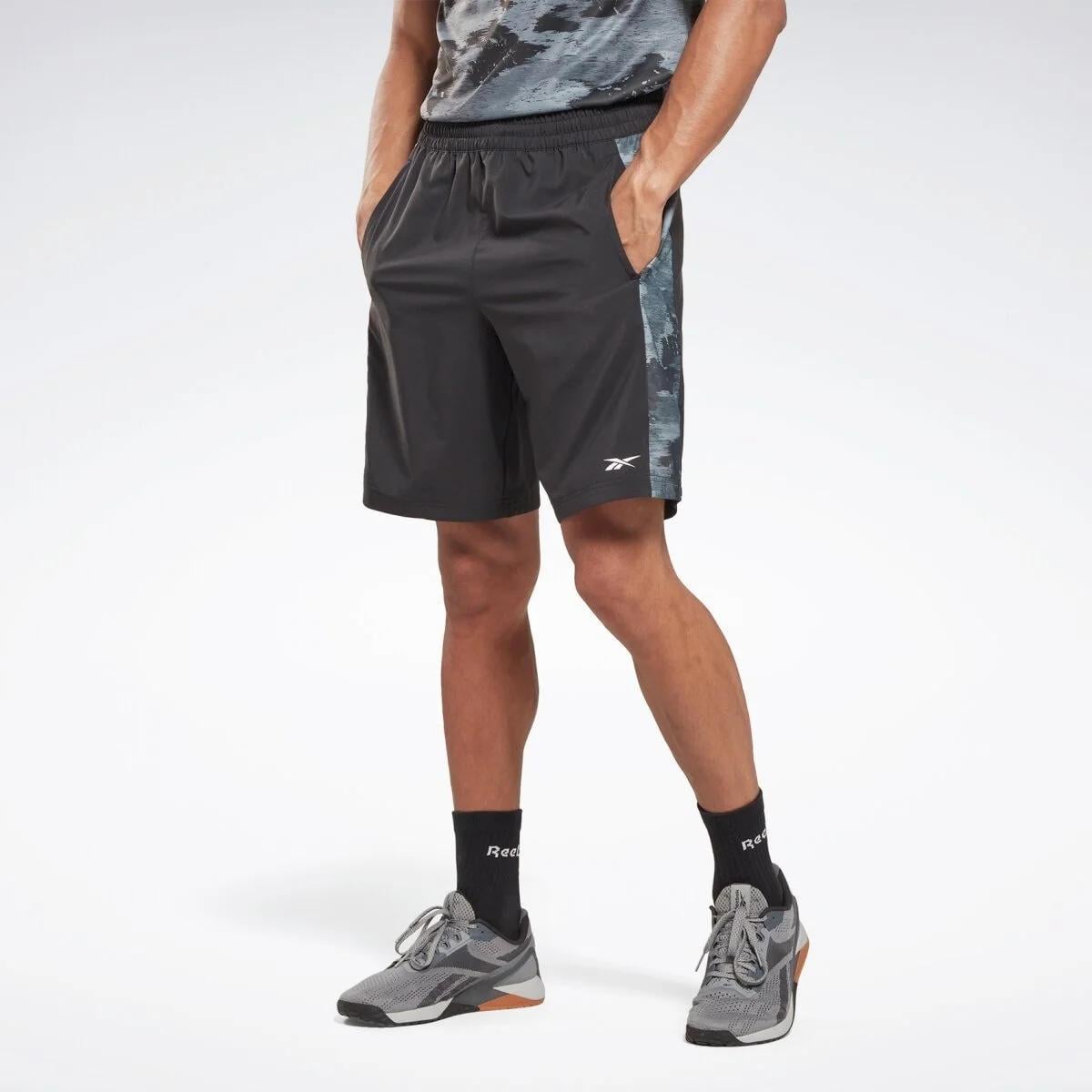 3W,TRAIN CAMO WOVEN SH,SIYAH, - SİYAH