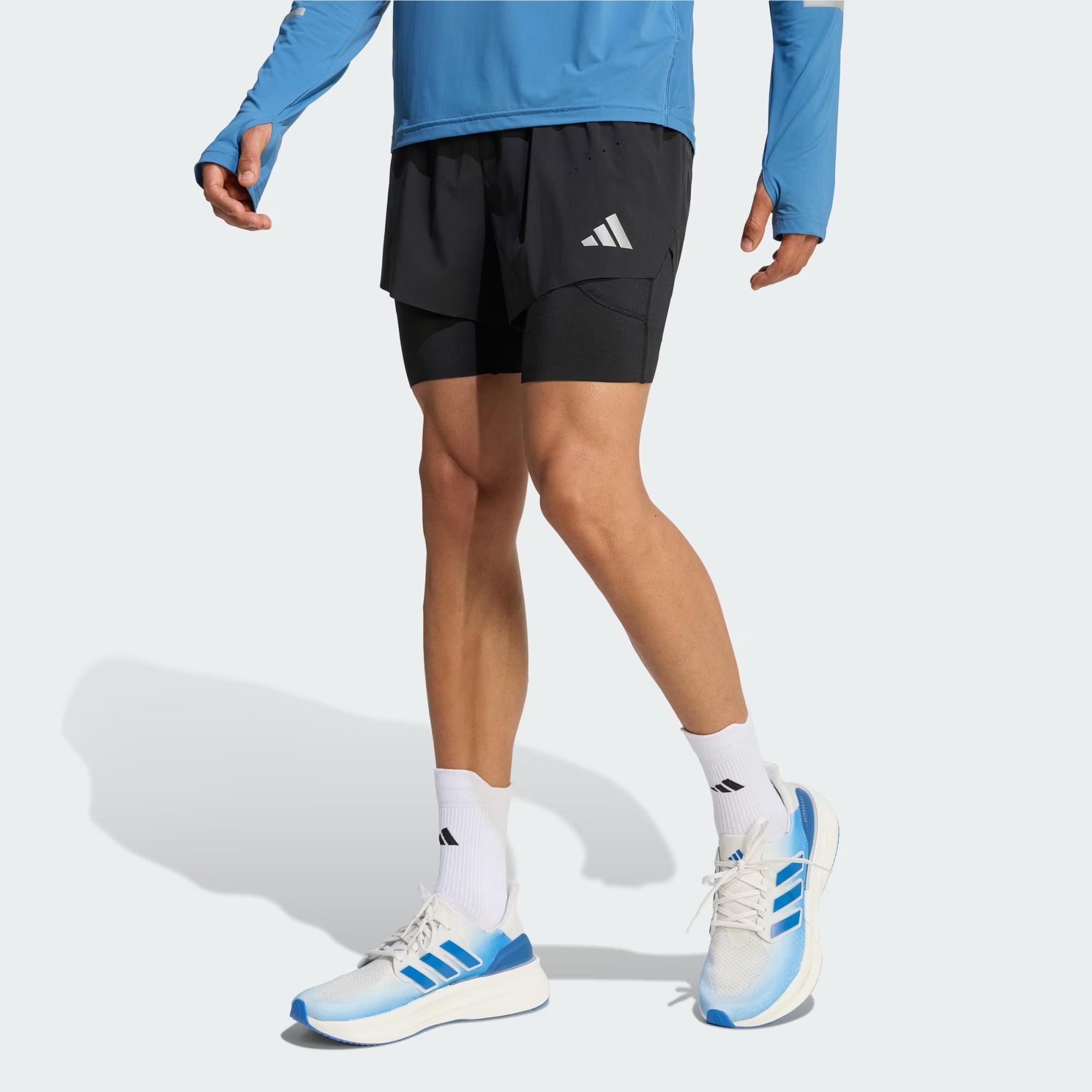 adi365 2in1 M - ADIDAS SIYAH