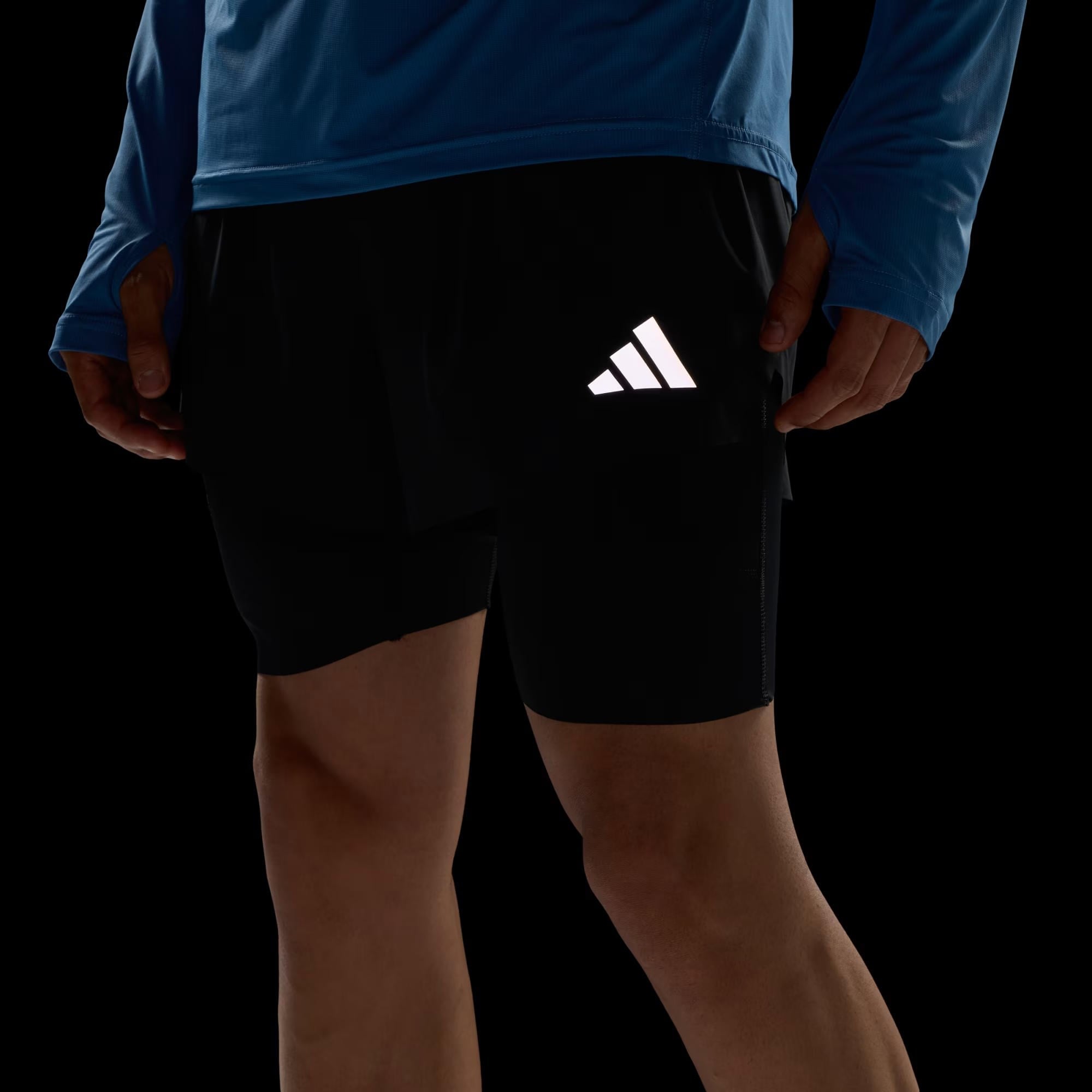 adi365 2in1 M - ADIDAS SIYAH