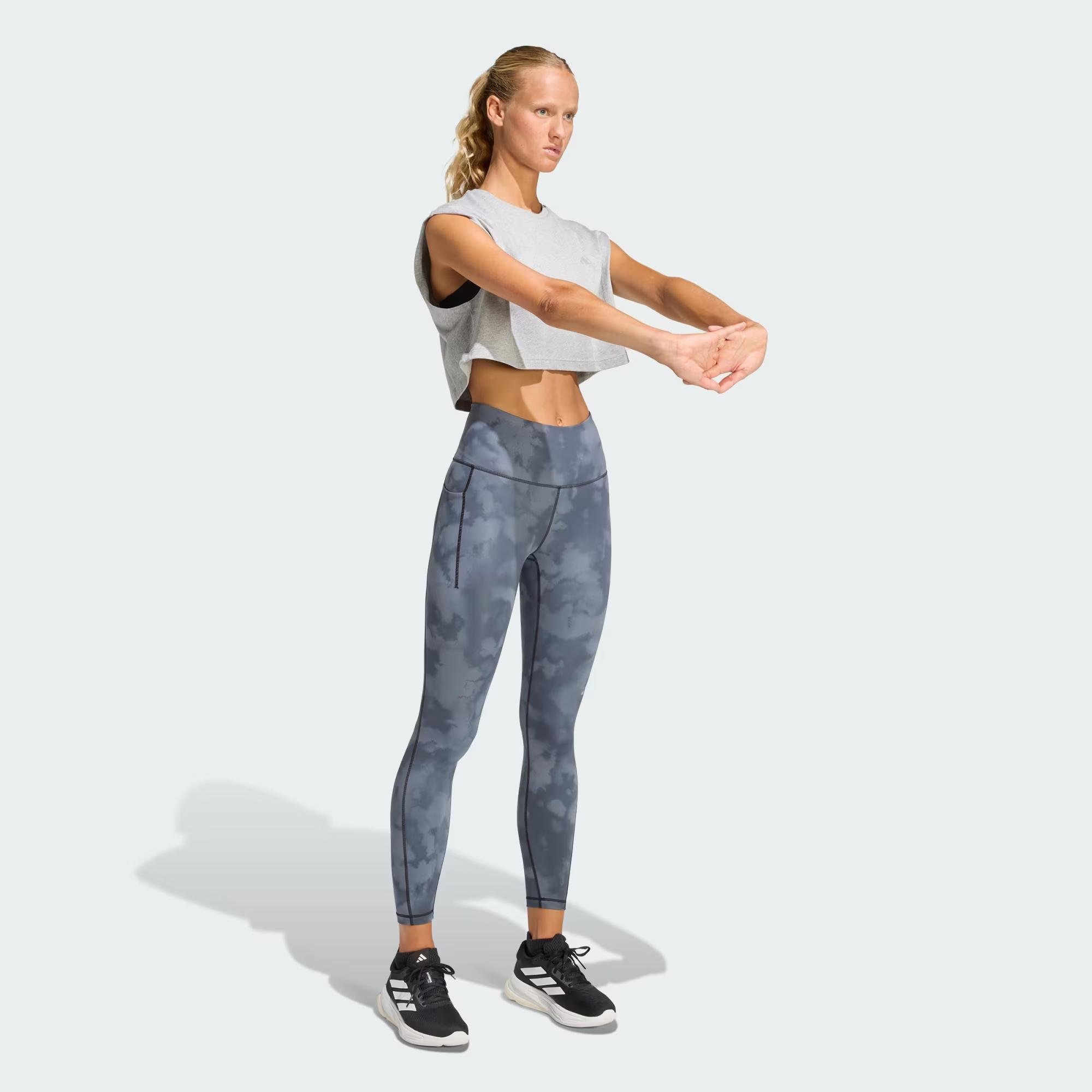 adi365 7/8 AOP - ADIDAS SIYAH