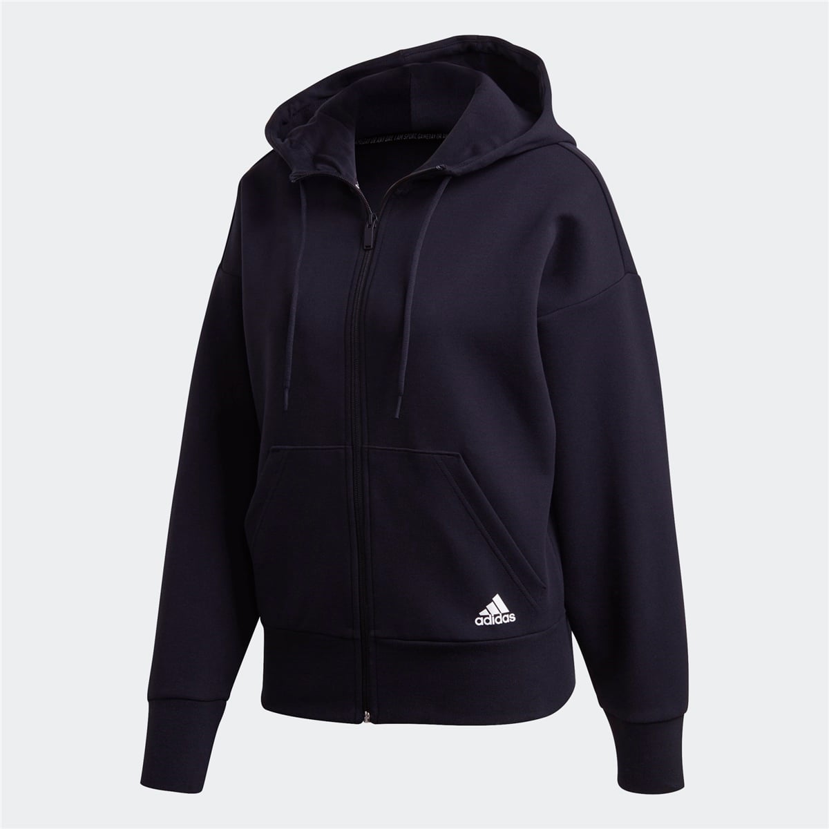 adidas 3-Stripes DoubleKint Full-Zip Scuba Kadın Sweatshirt
