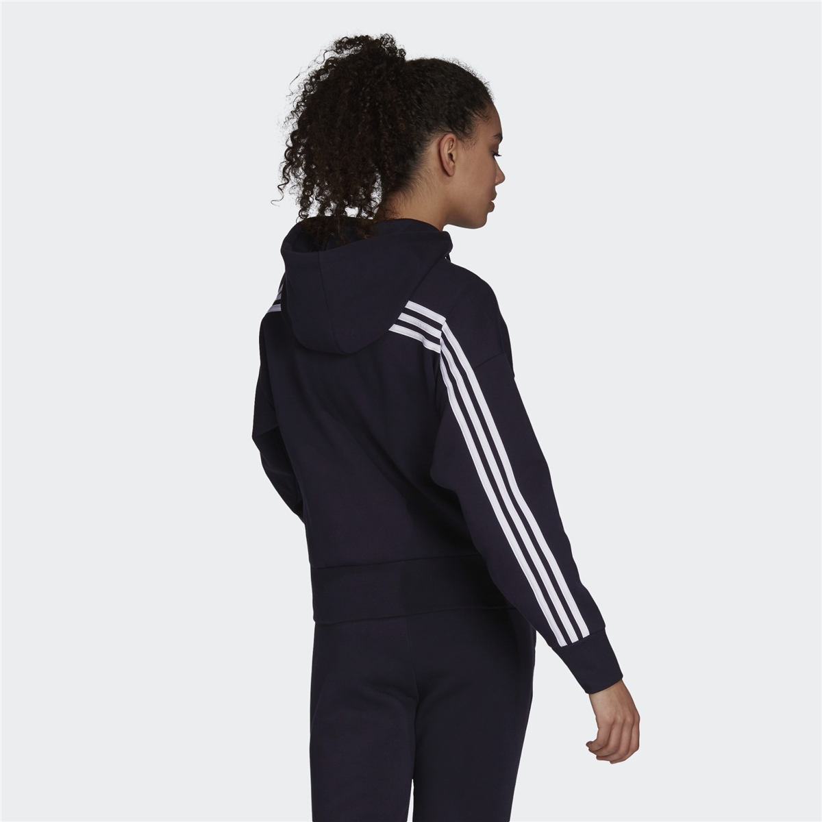 adidas 3-Stripes DoubleKint Full-Zip Scuba Kadın Sweatshirt