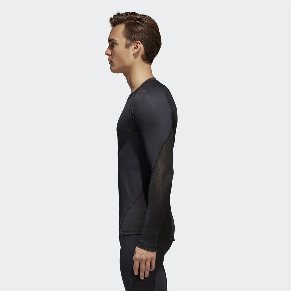 adidas Alphaskin Sport Tee LS Erkek Tişört