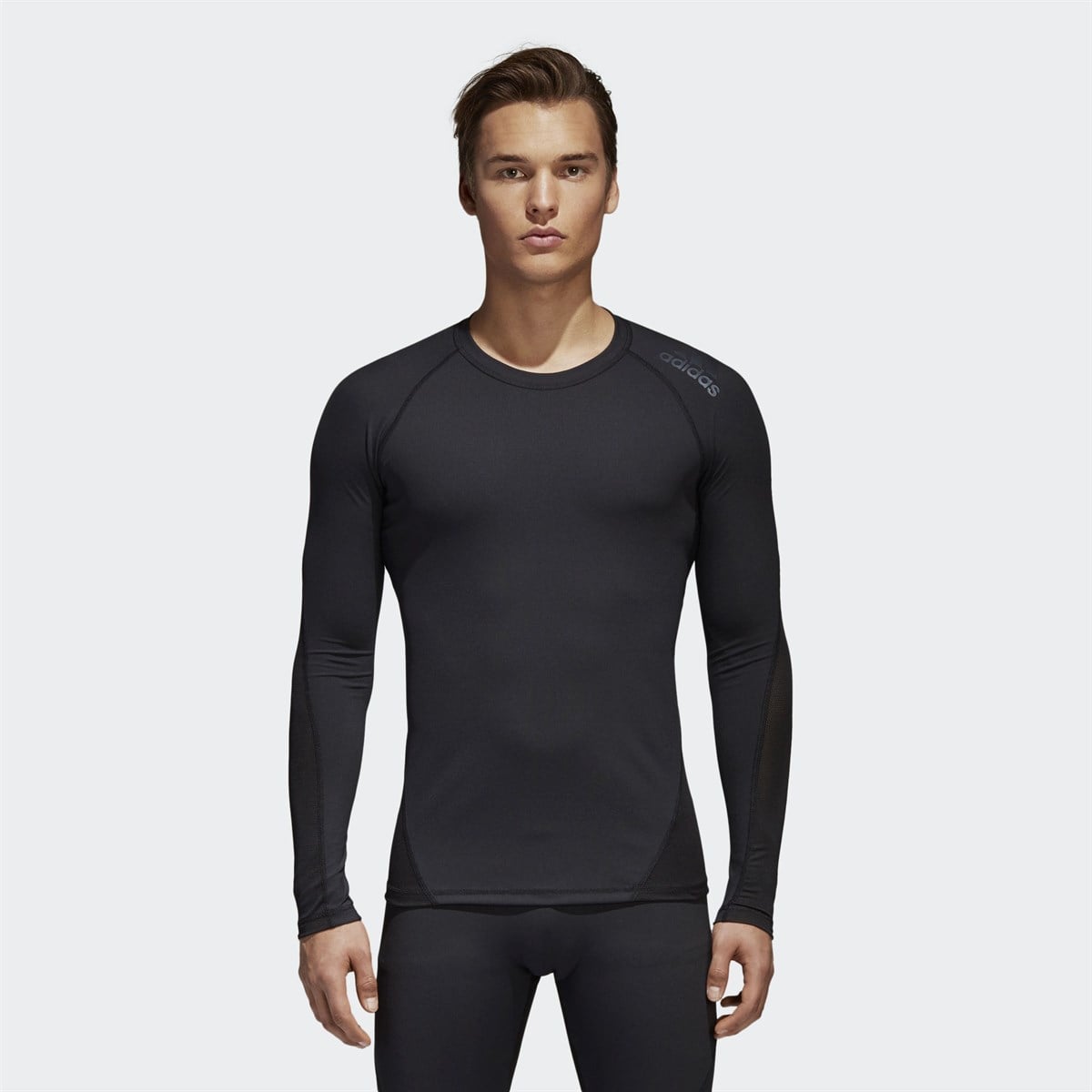 adidas Alphaskin Sport Tee LS Erkek Tişört