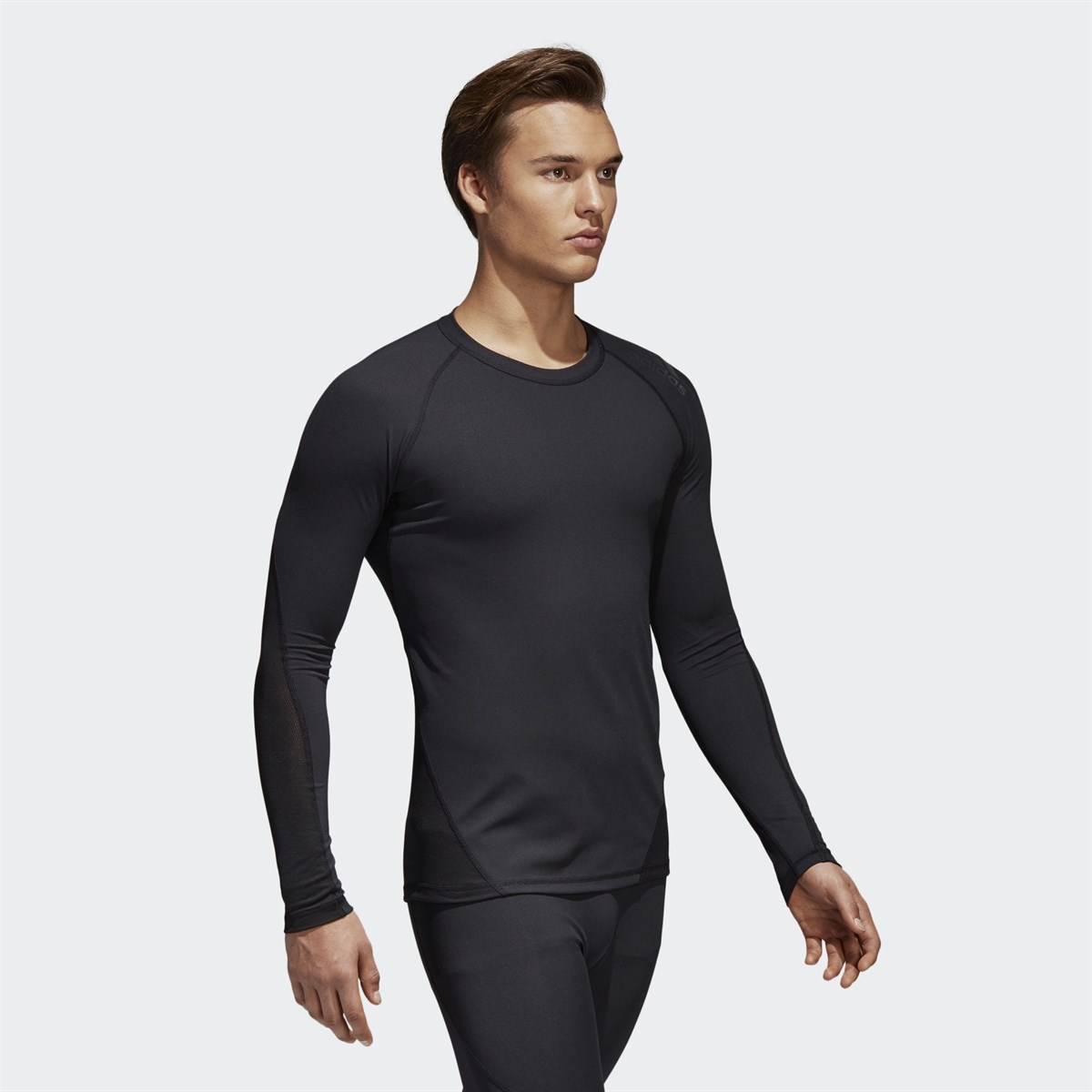 adidas Alphaskin Sport Tee LS Erkek Tişört