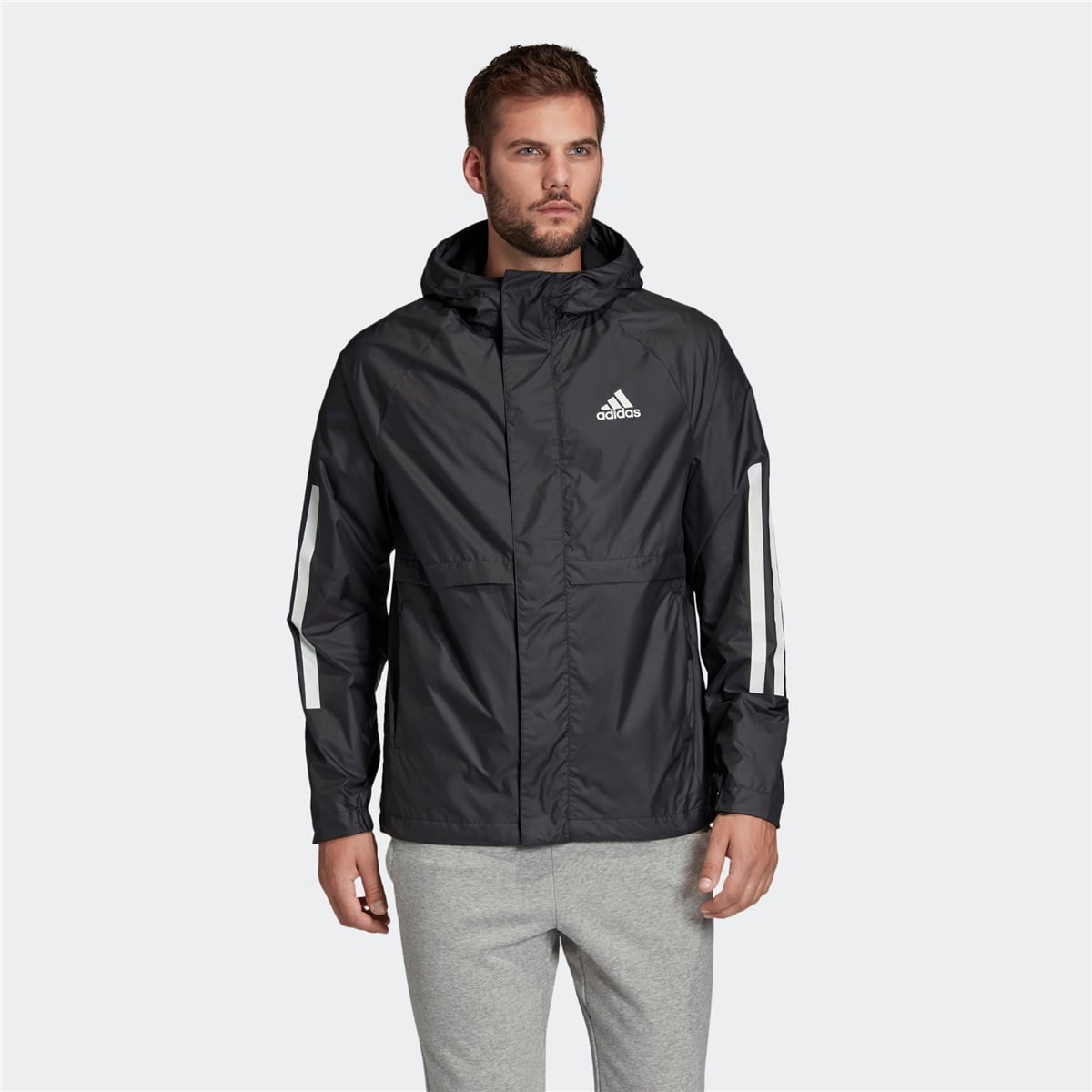 adidas BSC 3-Stripes Wind.RDY Erkek Rüzgarlık