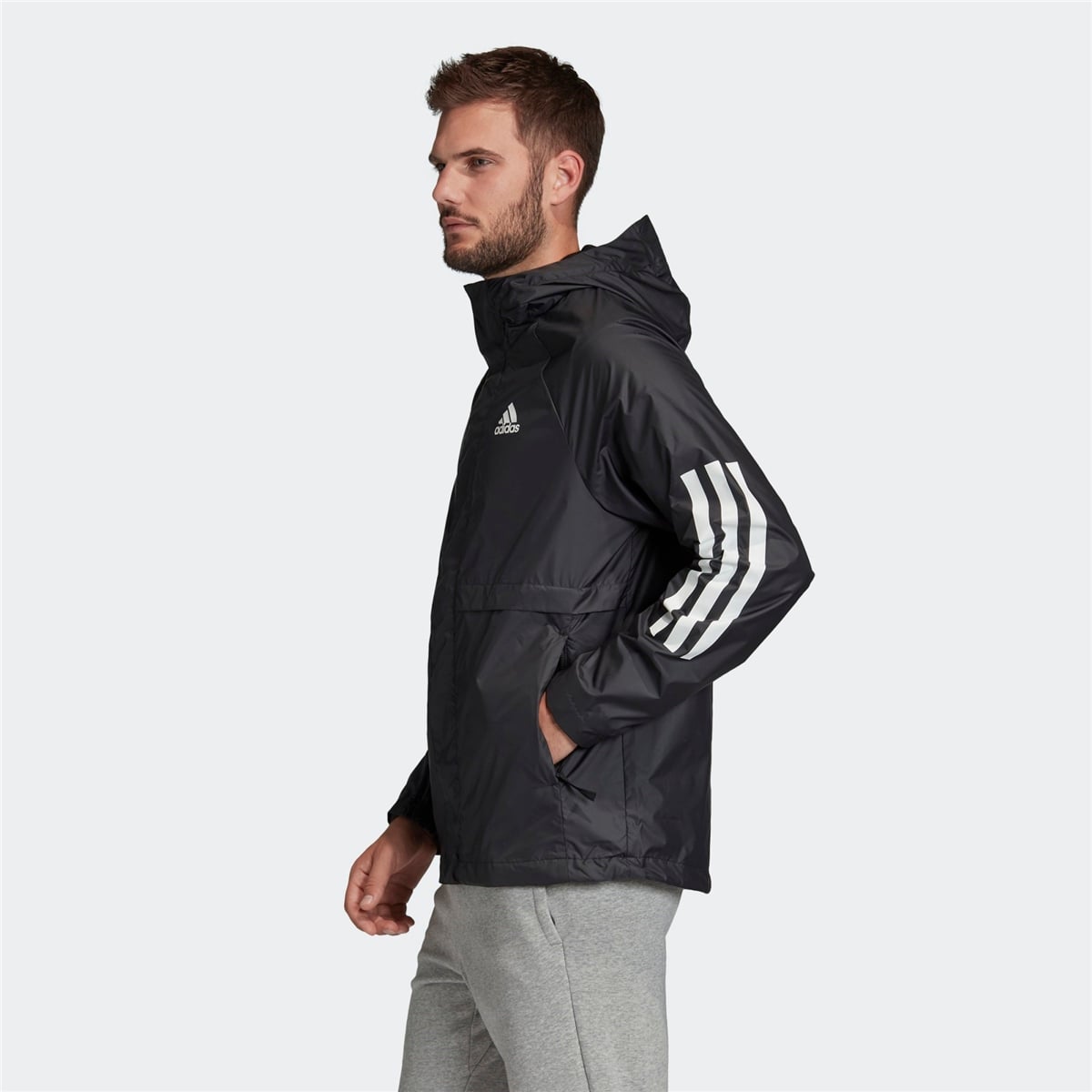 adidas BSC 3-Stripes Wind.RDY Erkek Rüzgarlık