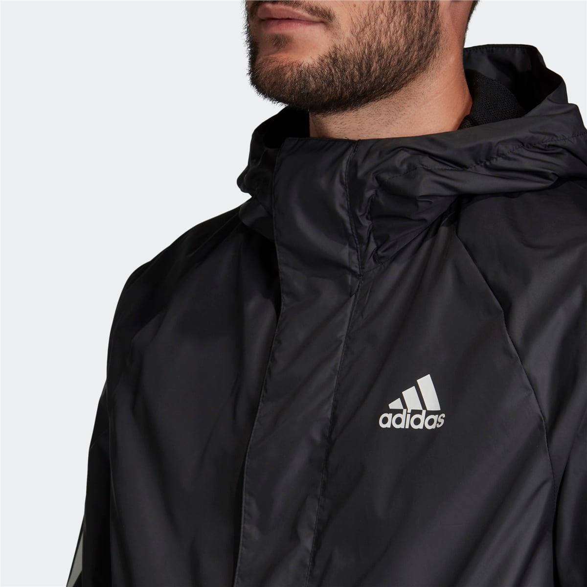 adidas BSC 3-Stripes Wind.RDY Erkek Rüzgarlık
