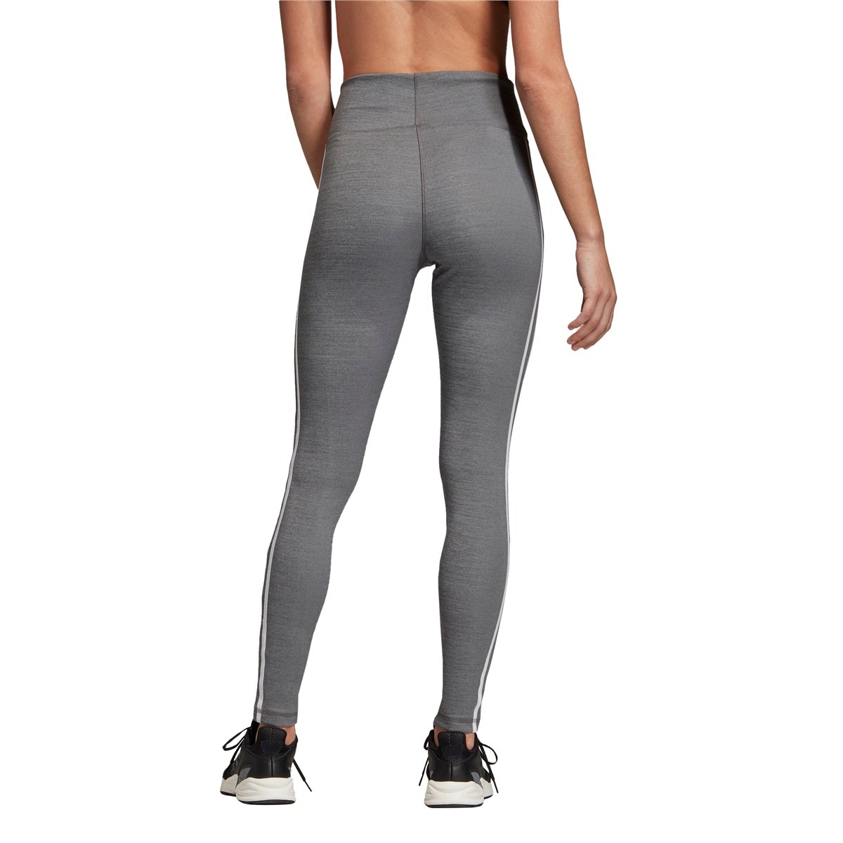 adidas Design 2 Move 3-Stripes High-Rise Long Tights Kadın Tayt