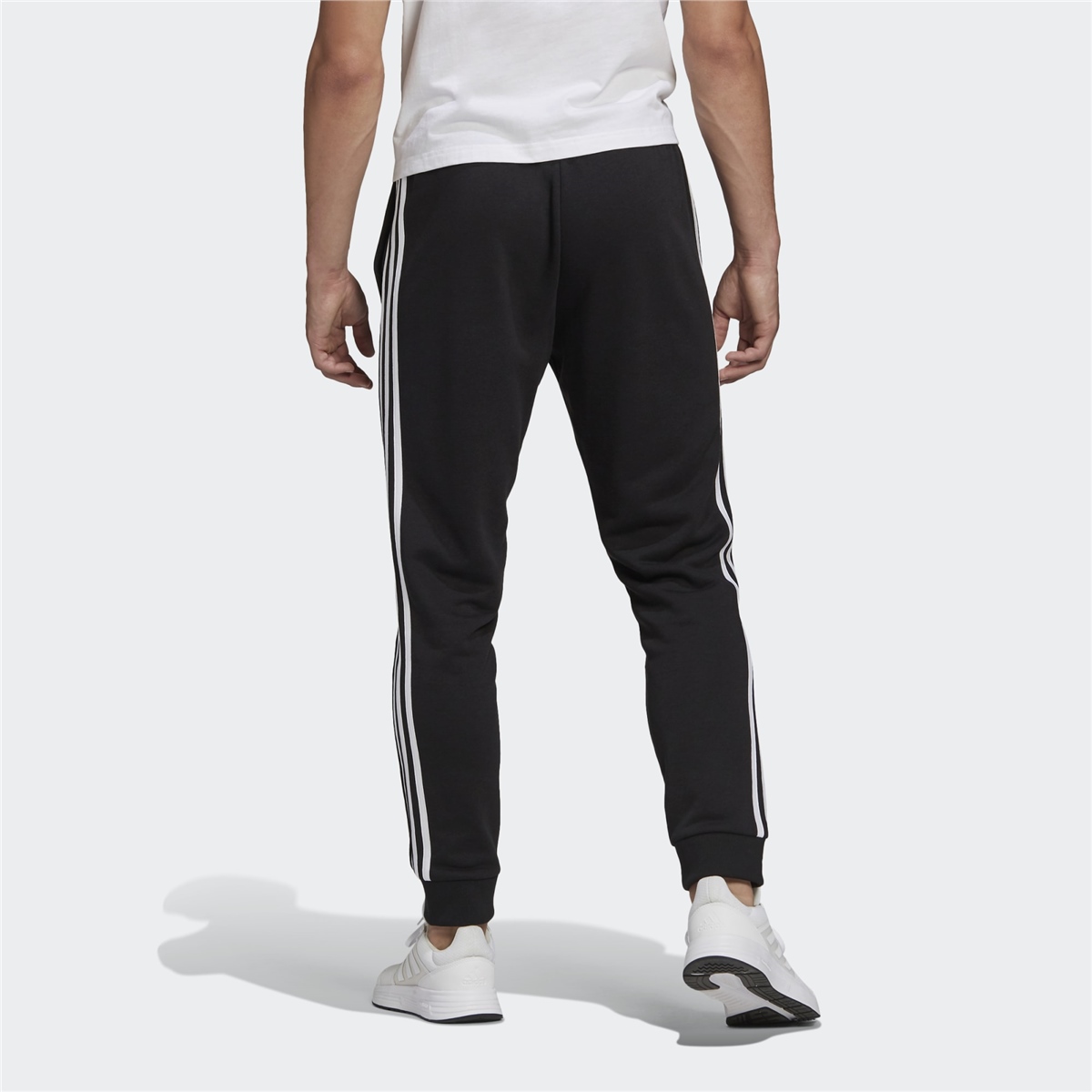 adidas Essentials French Terry Tapered Cuff 3-Stripes Erkek Eşofman Altı