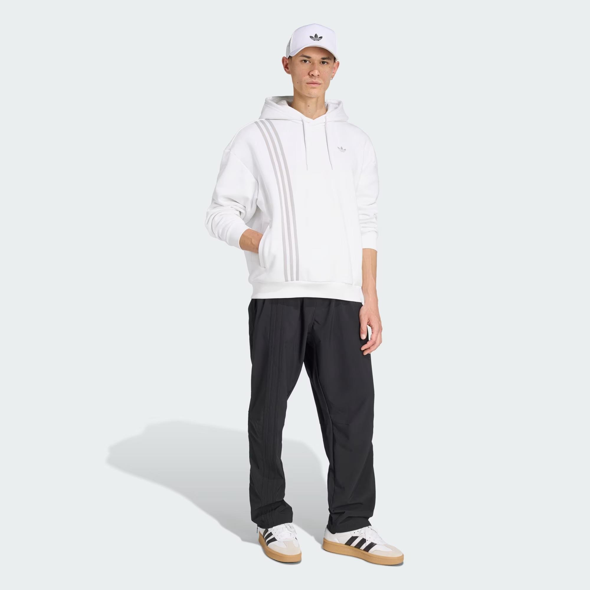 adidas Front Stripes Erkek Sweatshirt