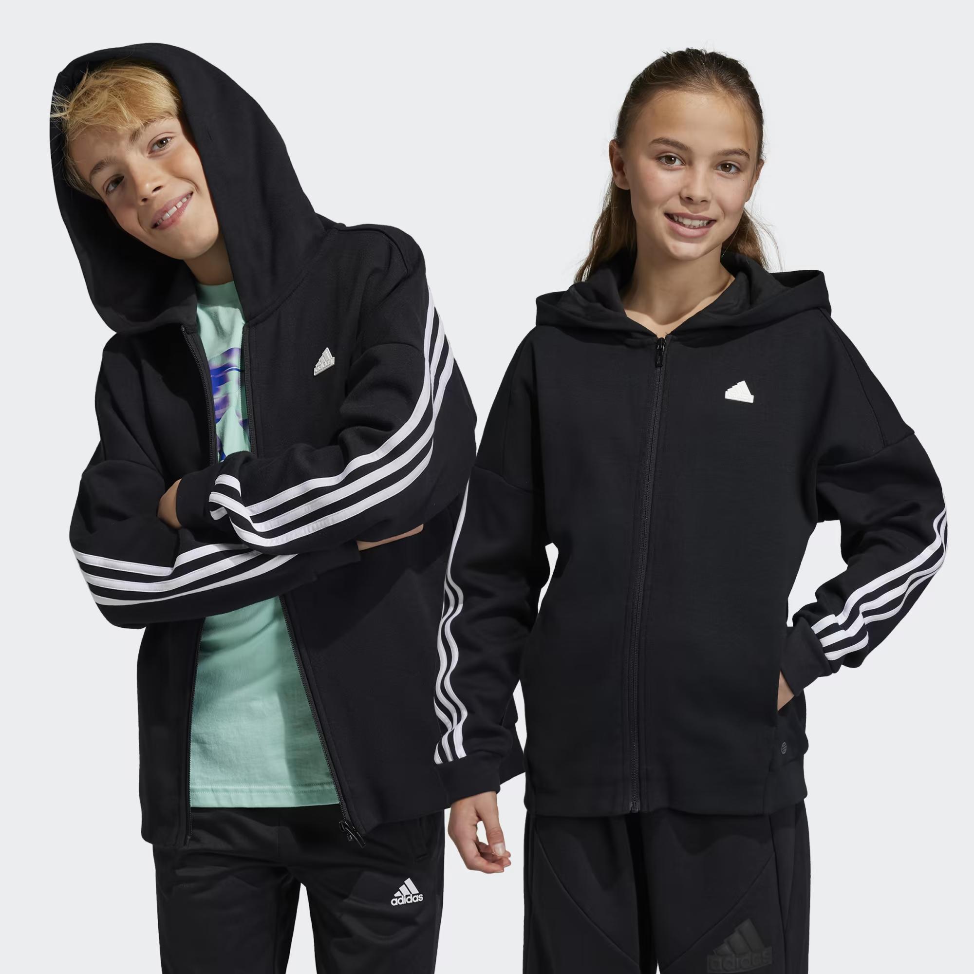 adidas Future Icons 3-Stripes Full Zip Çocuk Sweatshirt