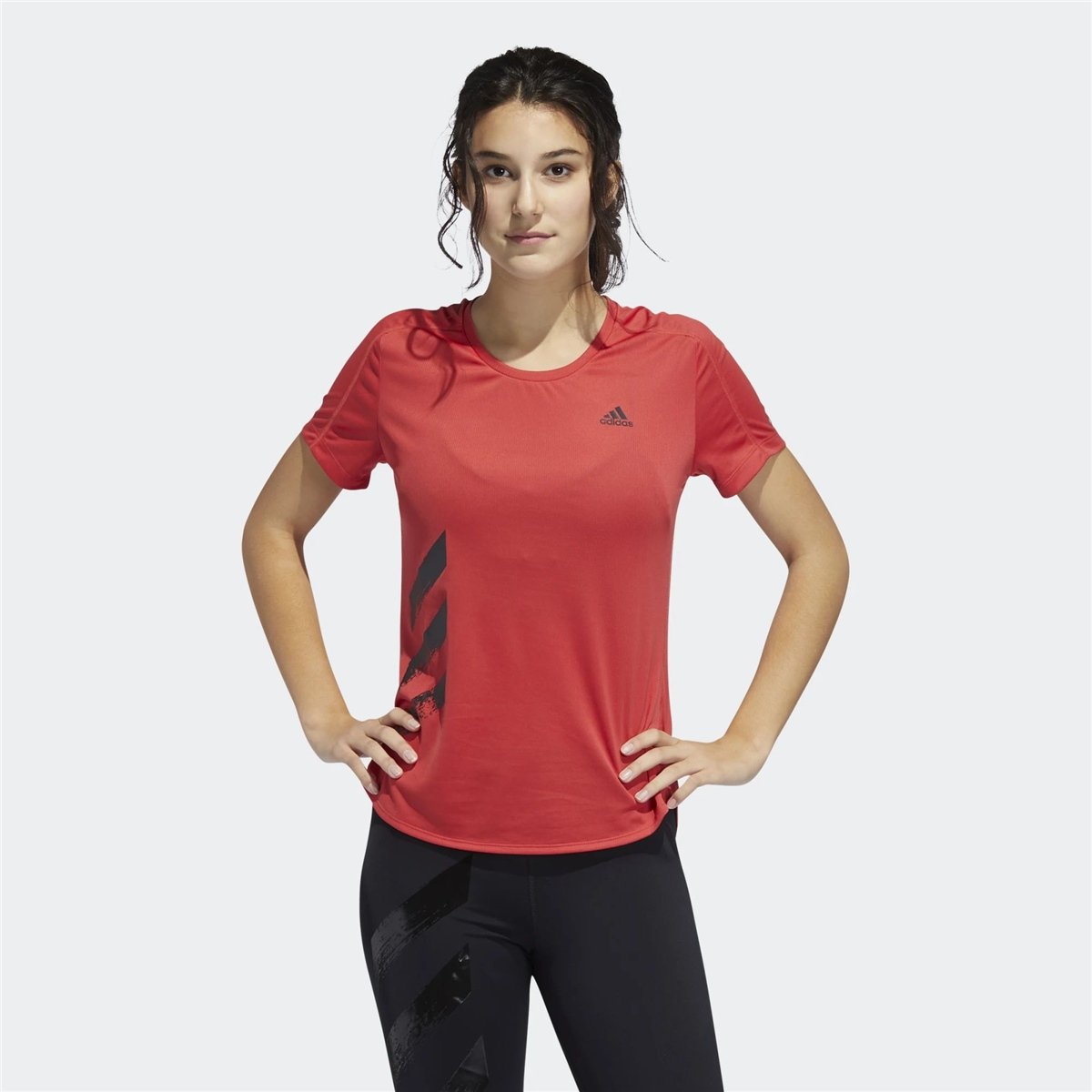adidas Run IT 3-Stripes Fast Tee Kadın Tişört
