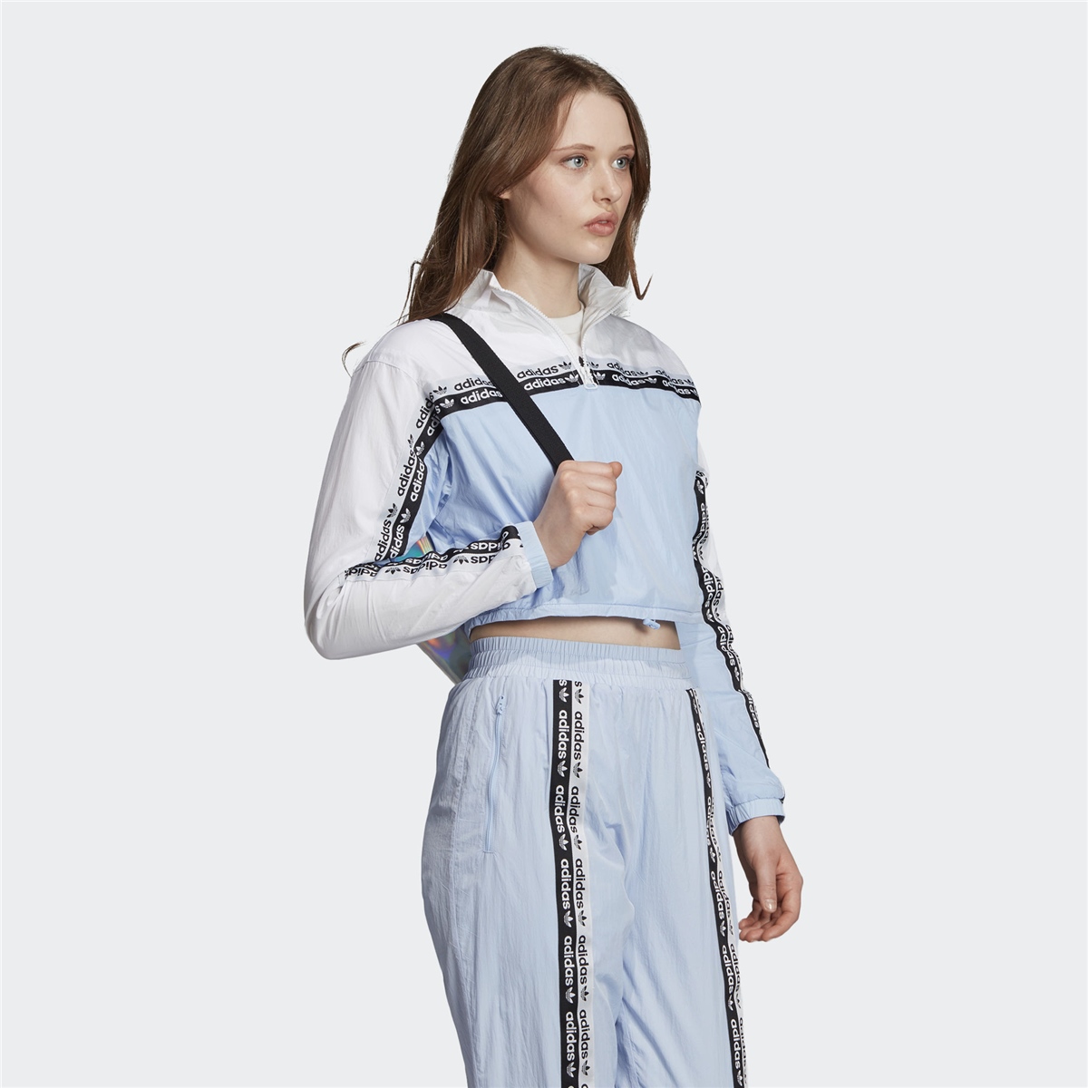 adidas Tape Half Zip Kadın Sweatshirt 