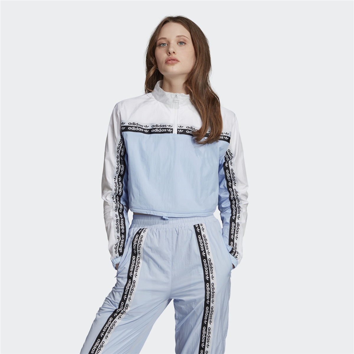 adidas Tape Half Zip Kadın Sweatshirt 
