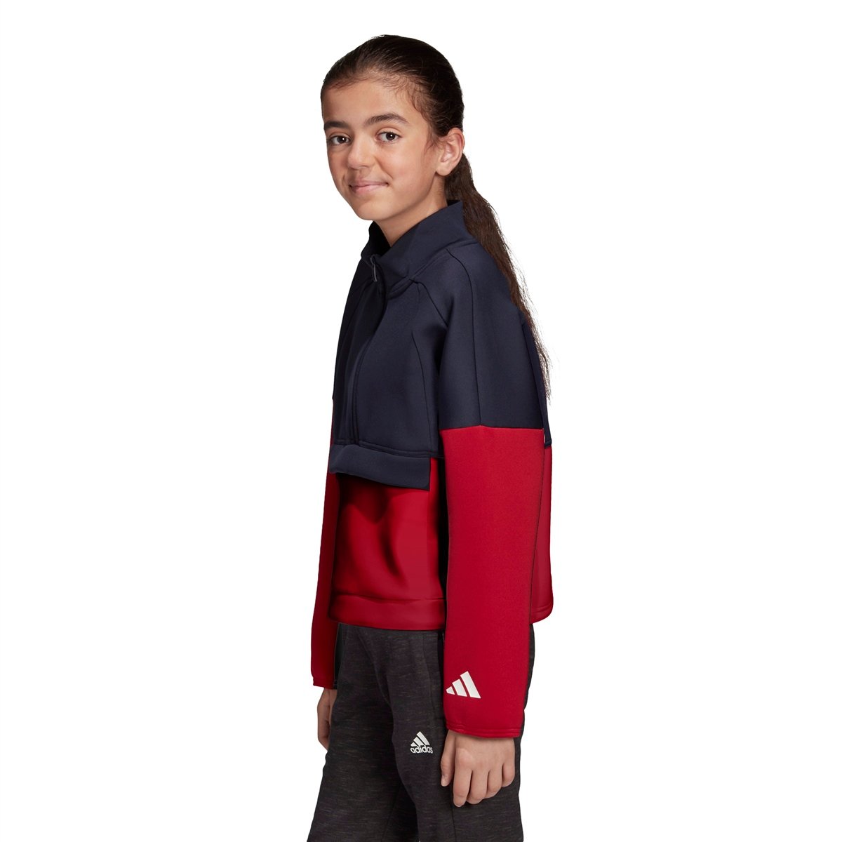 adidas The Pack Half Zip Tracktop Çocuk Sweat