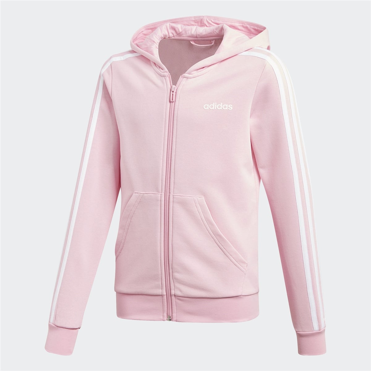adidas YG E 3S FZ HD Çocuk Sweatshirt 