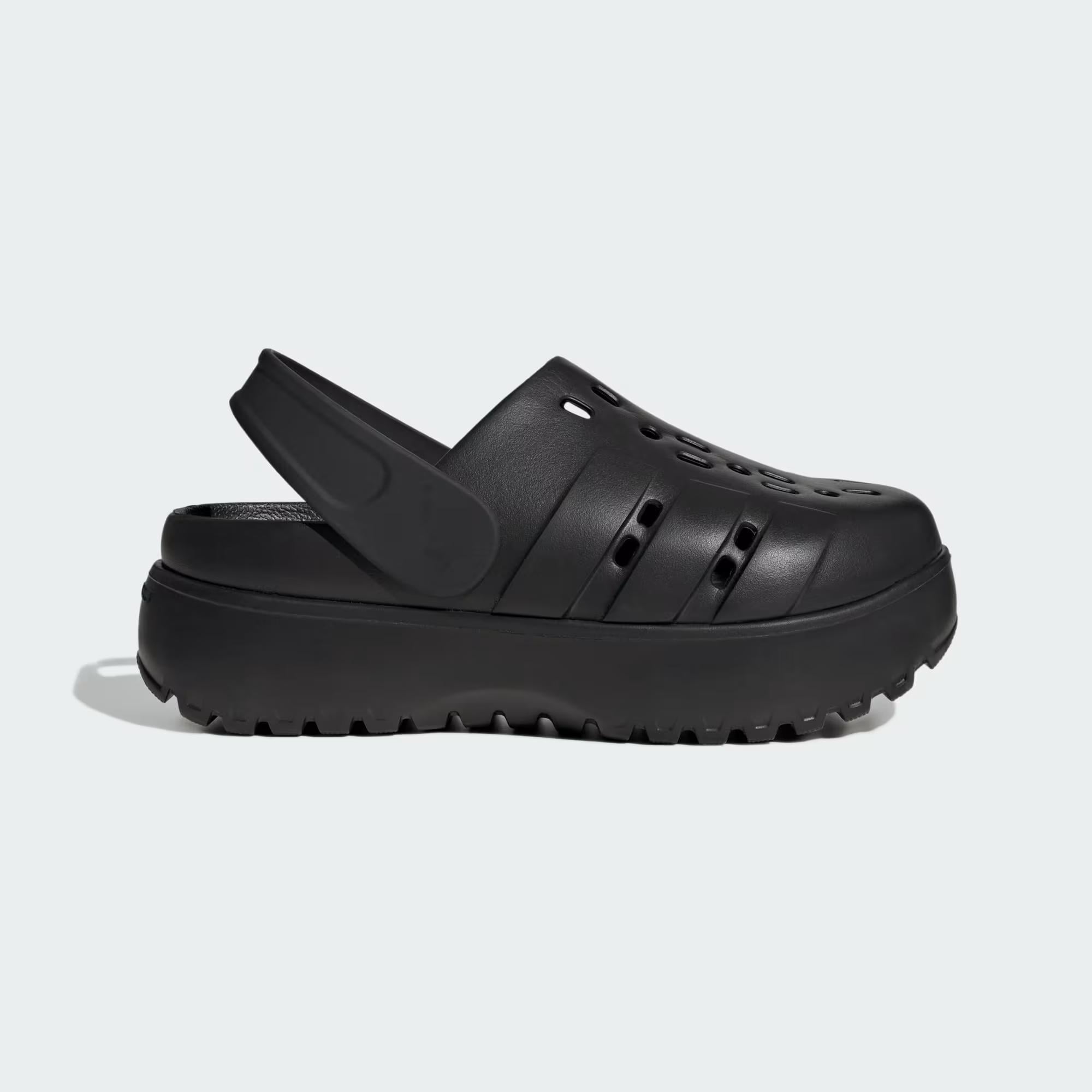 ADILETTE CLOG PLATFORM - ADIDAS SIYAH