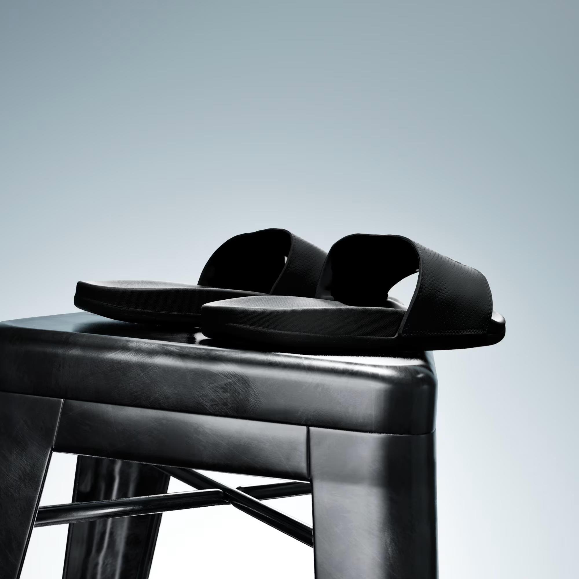 ADILETTE COMFORT MER - ADIDAS SIYAH