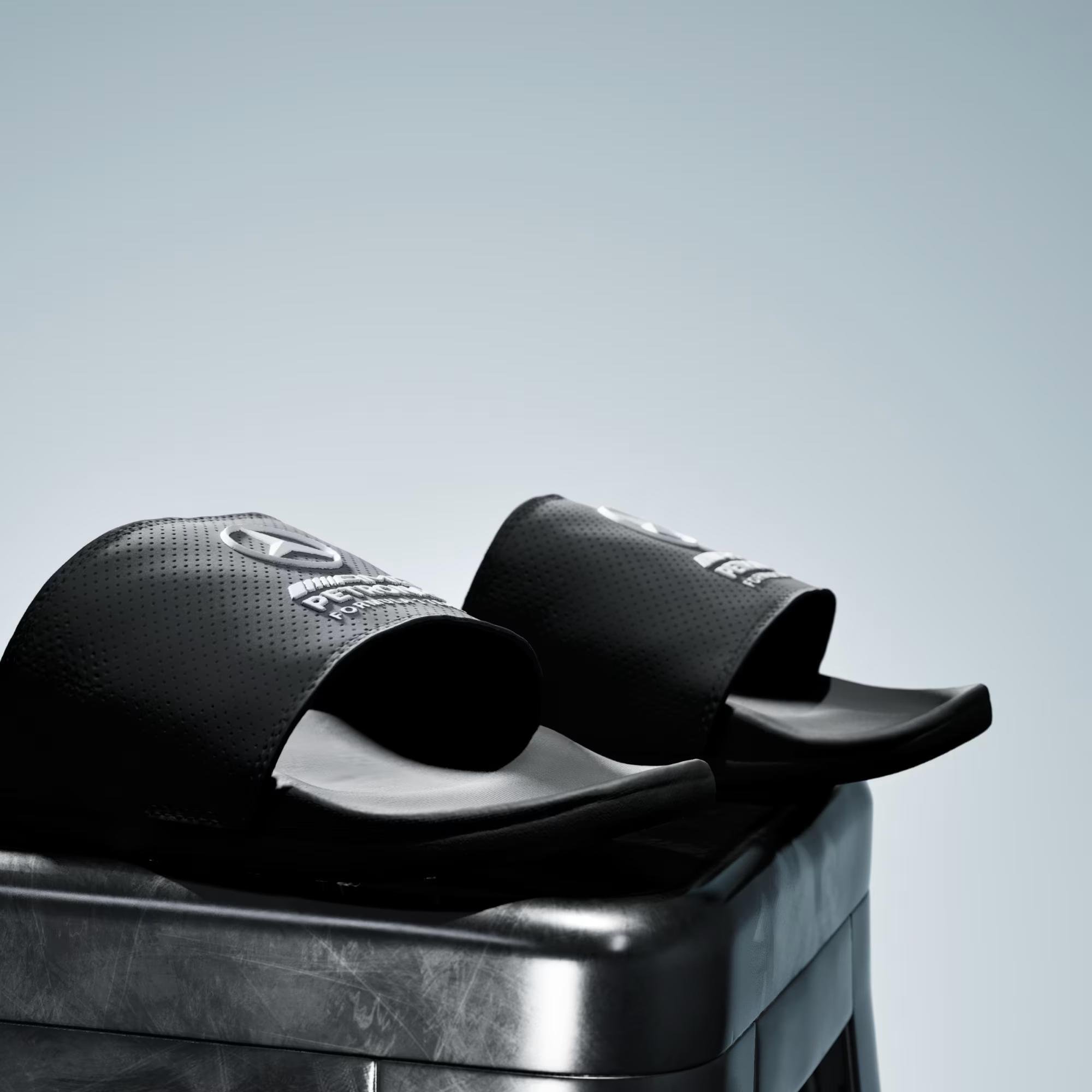 ADILETTE COMFORT MER - ADIDAS SIYAH