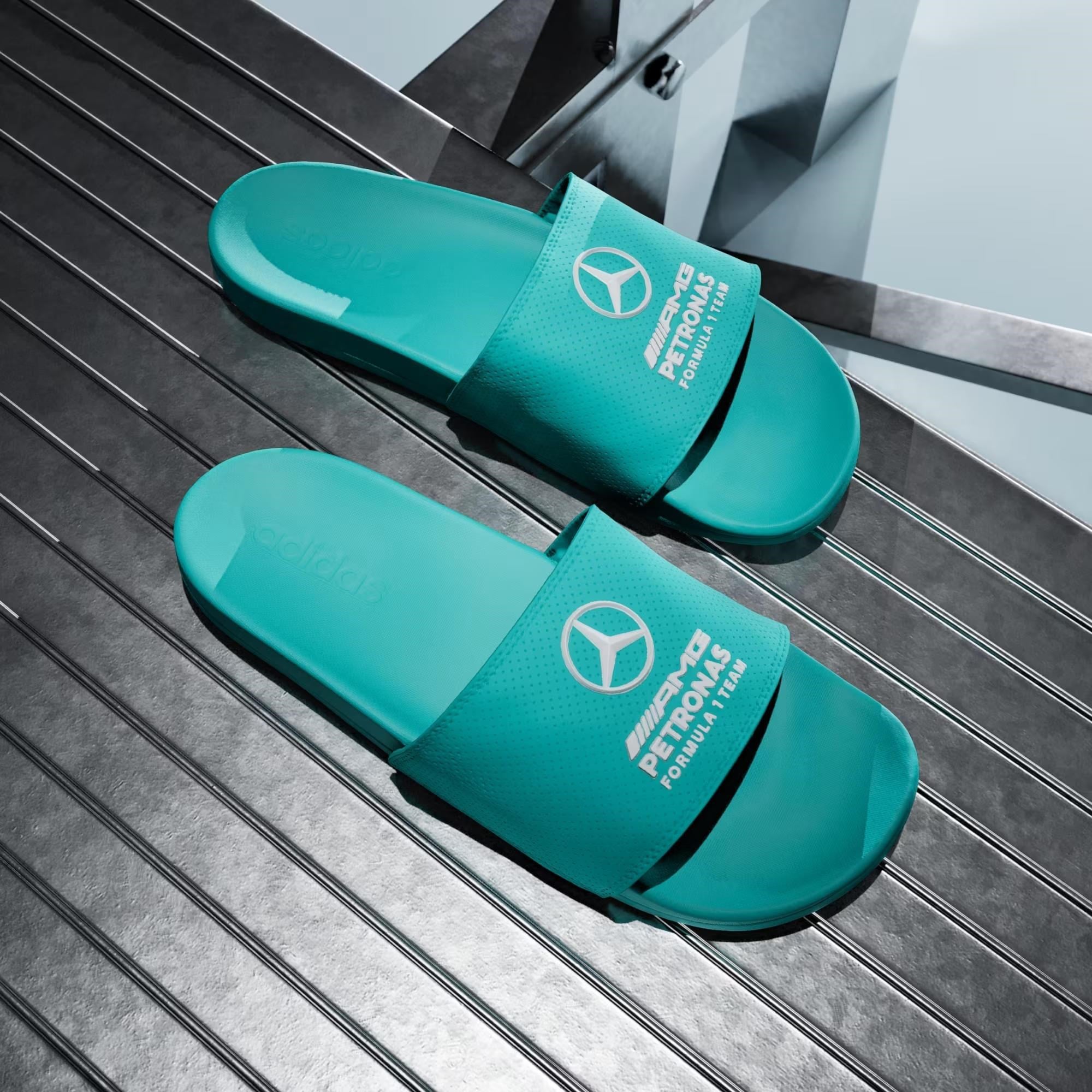 ADILETTE COMFORT MER - ADIDAS SIYAH