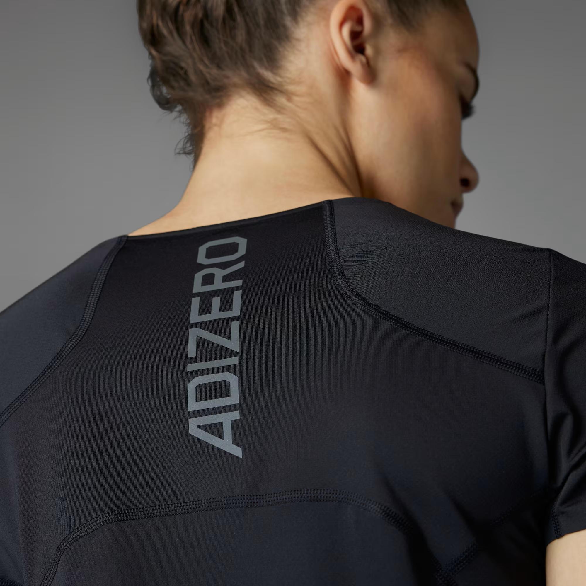 ADIZERO TEE - ADIDAS SIYAH