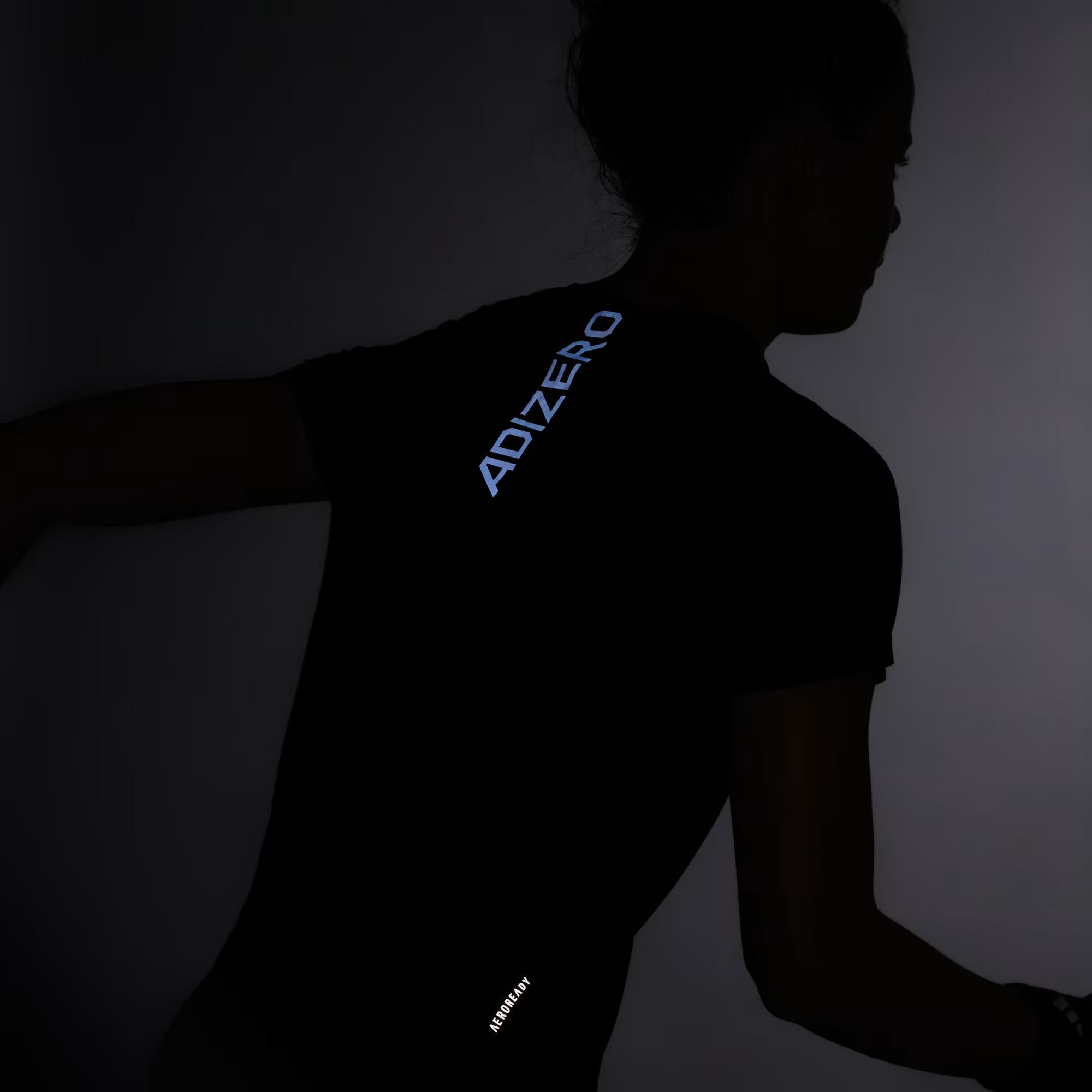 ADIZERO TEE - ADIDAS SIYAH