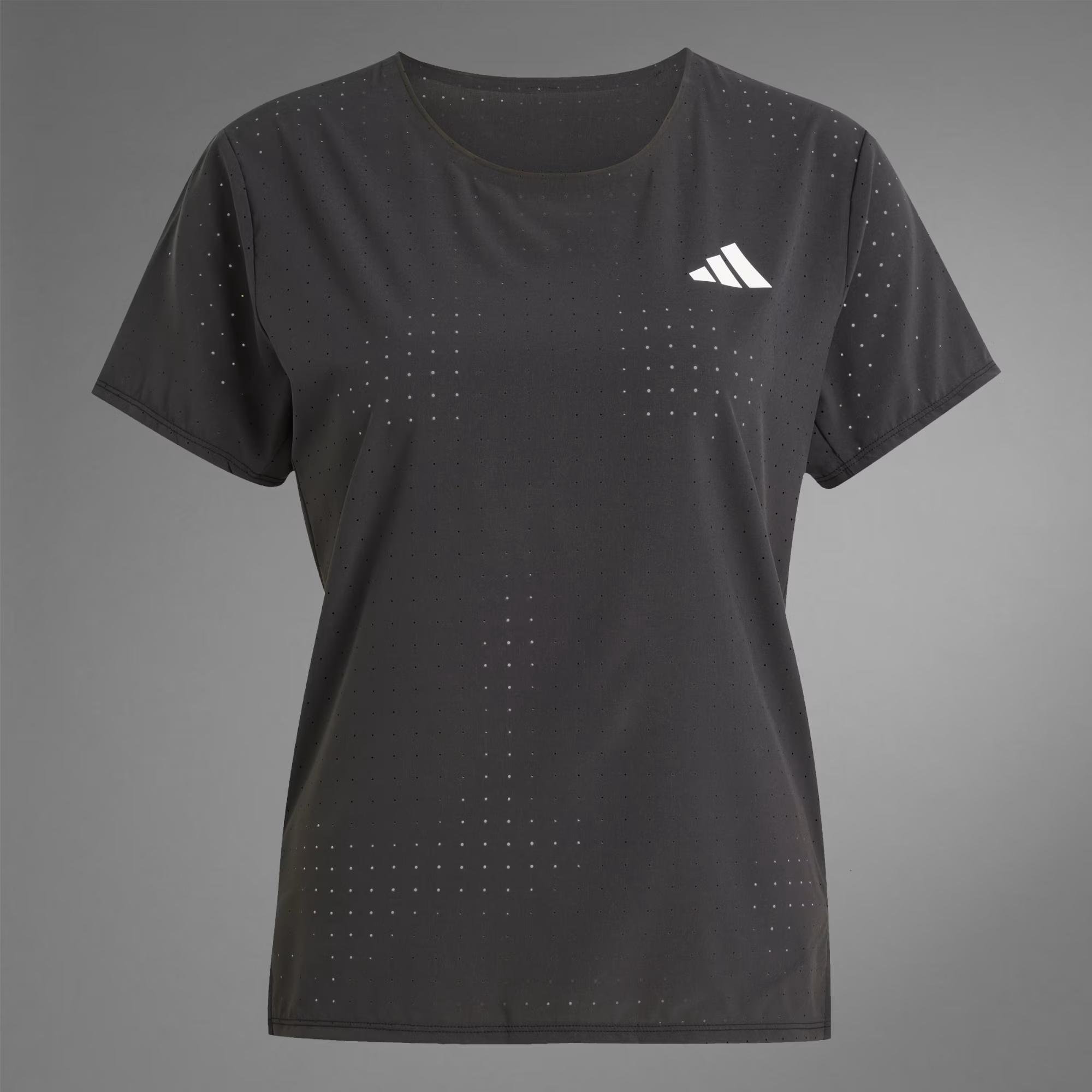 ADIZERO TEE W - ADIDAS SIYAH