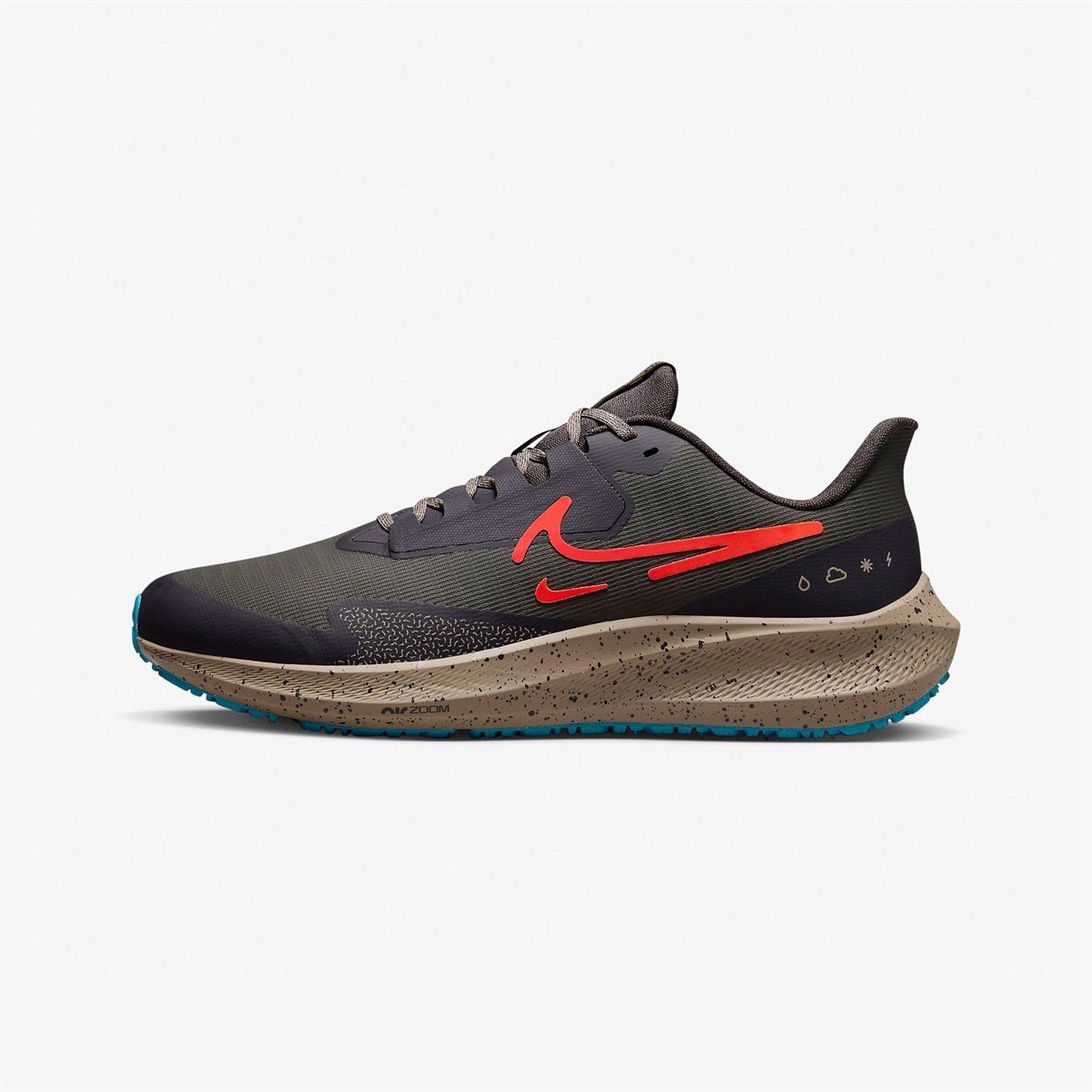 AIR ZOOM PEGASUS 39 SHIELD - SİYAH/BEJ