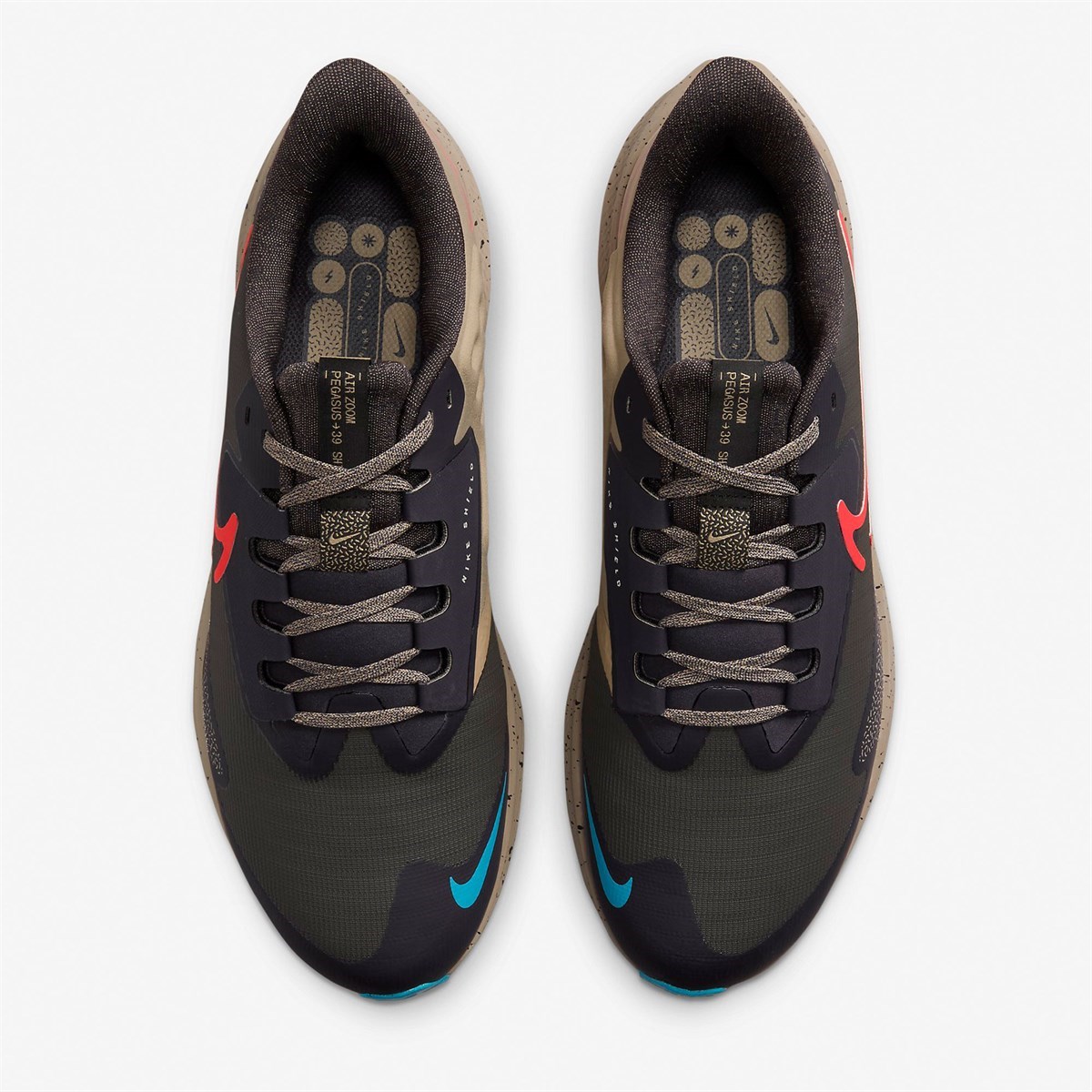 AIR ZOOM PEGASUS 39 SHIELD - SİYAH/BEJ