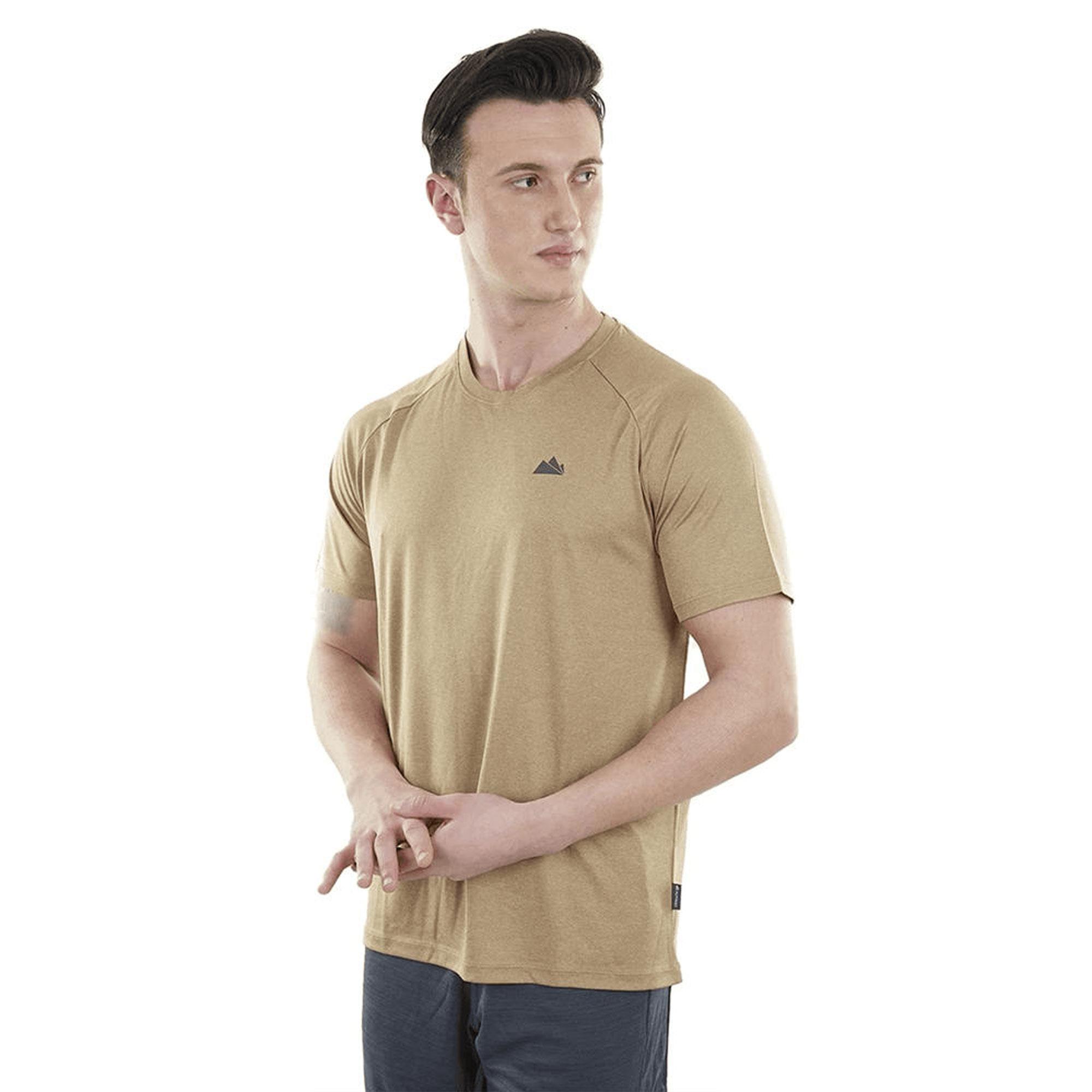 Alpinist Mission Ultra Dry Erkek T-Shirt - CAMEL