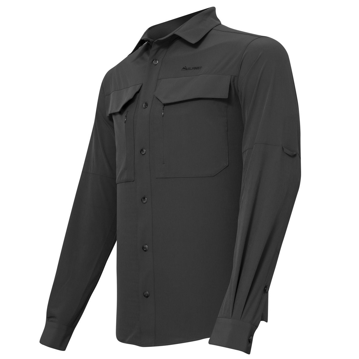 Alpinist Natriks Uzun Kollu Erkek Gömlek - ANTRASİT