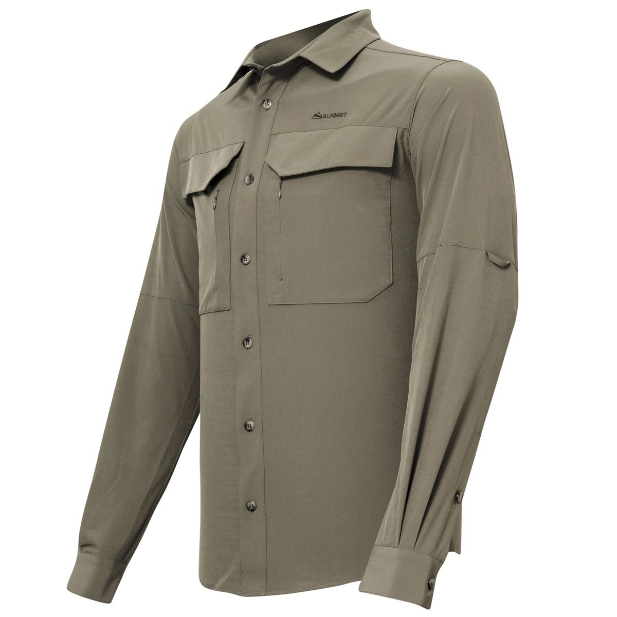 Alpinist Natriks Uzun Kollu Erkek Gömlek - SAND