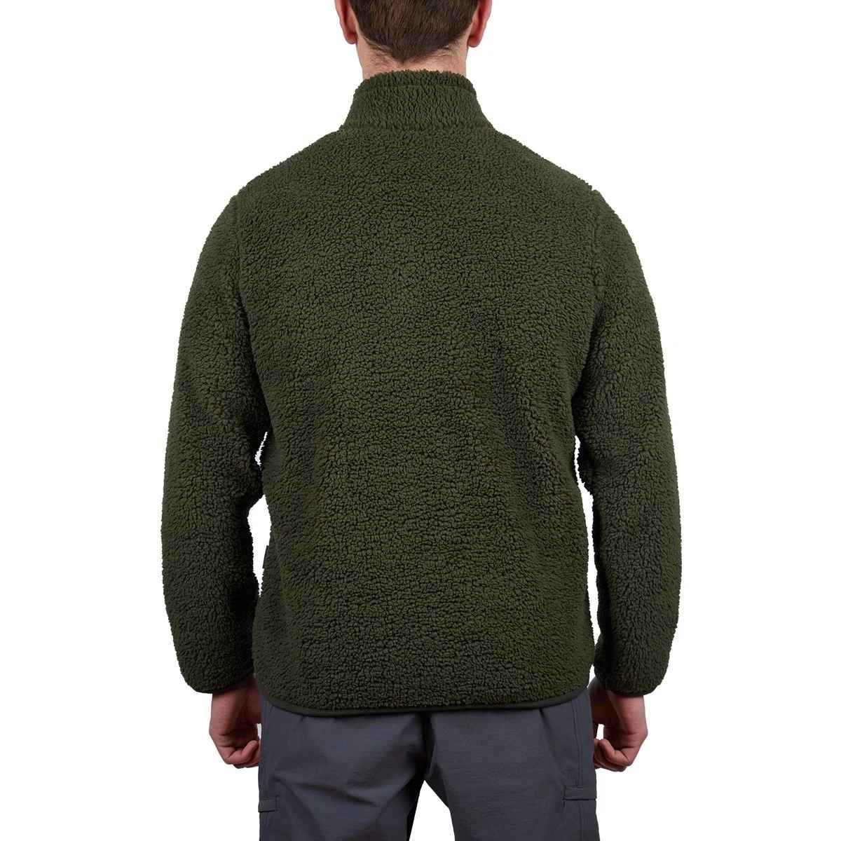Alpinist Plus Teddy Erkek Polar Mont - HAKİ