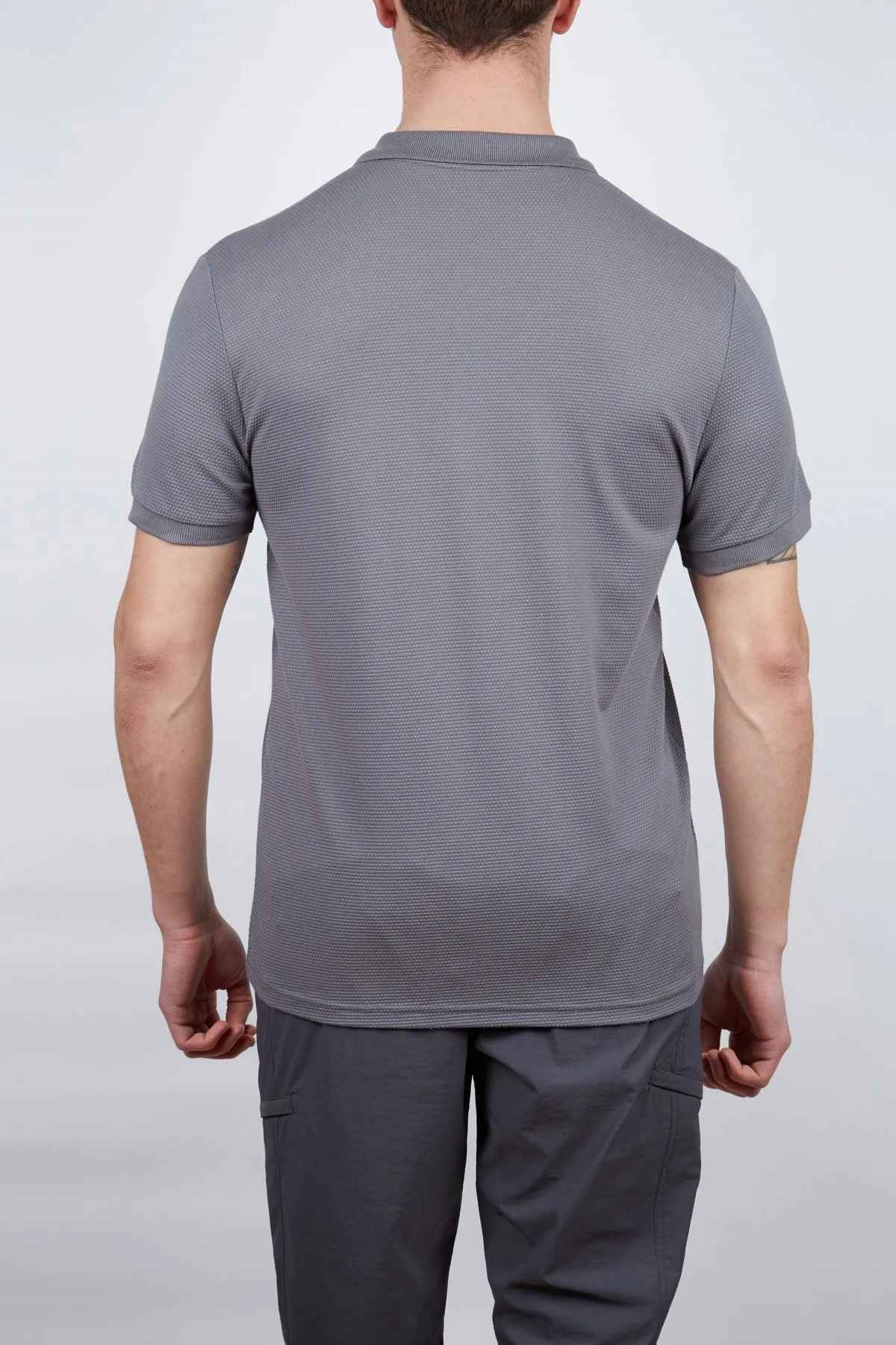 Alpinist Roc Erkek Polo T-Shirt - ANTRASİT