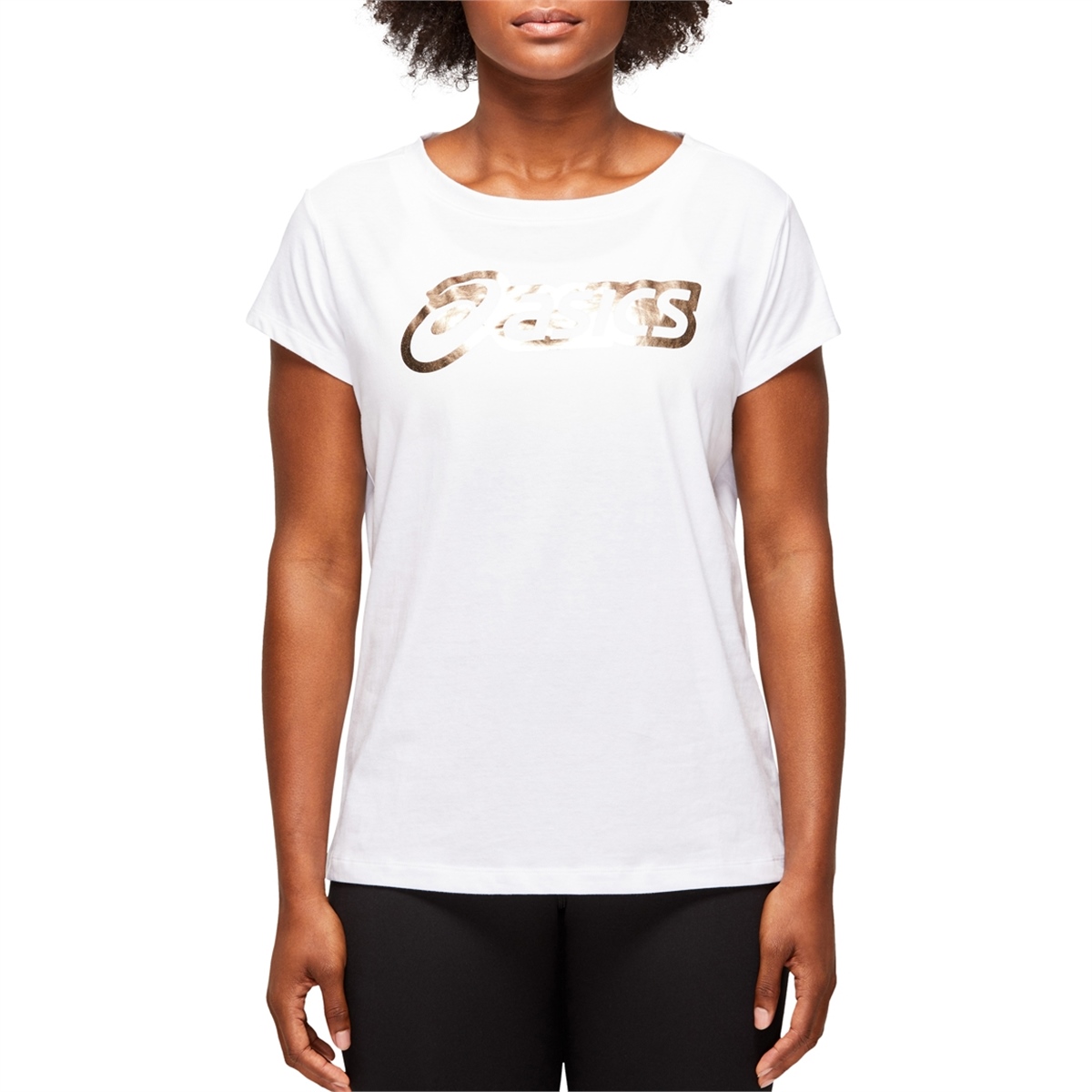 Asics Logo Graphic Tee Kadın Tişört