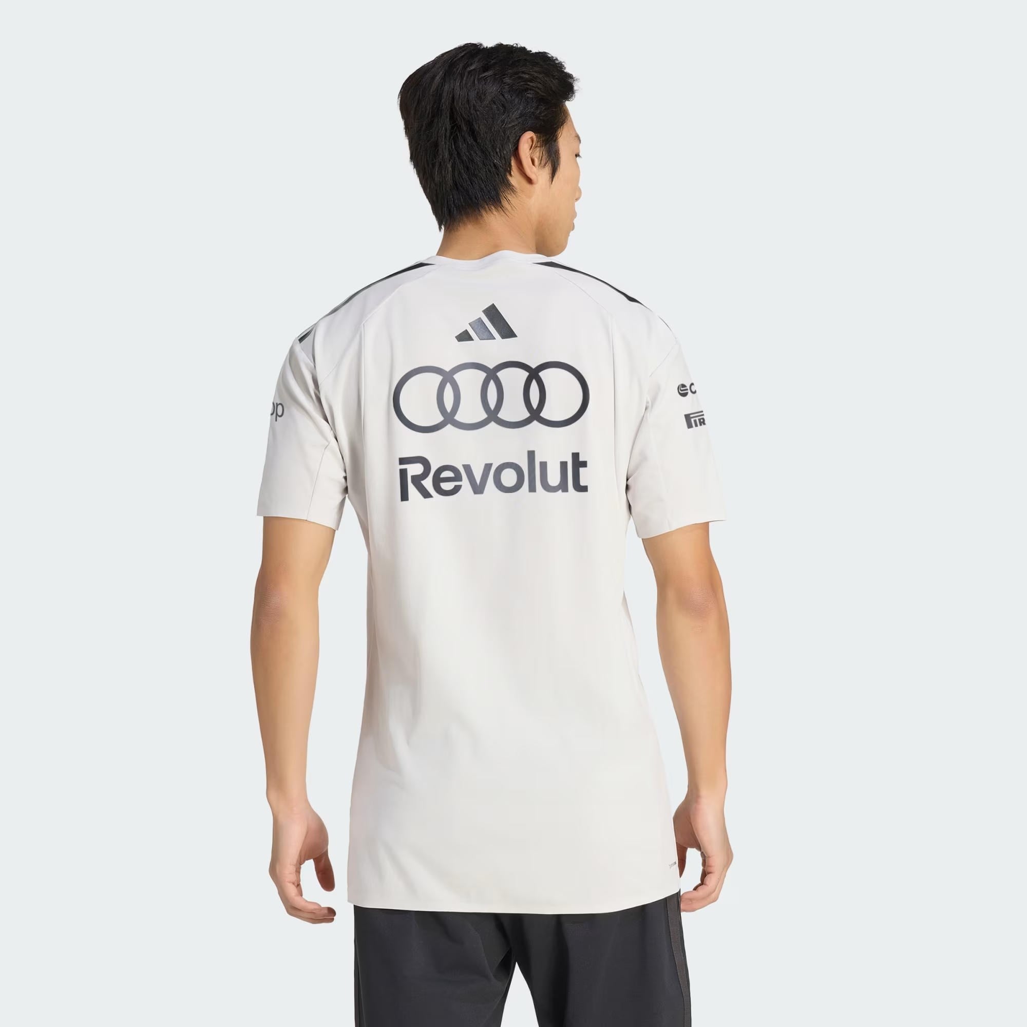 AU EN POL SS M - ADIDAS SIYAH