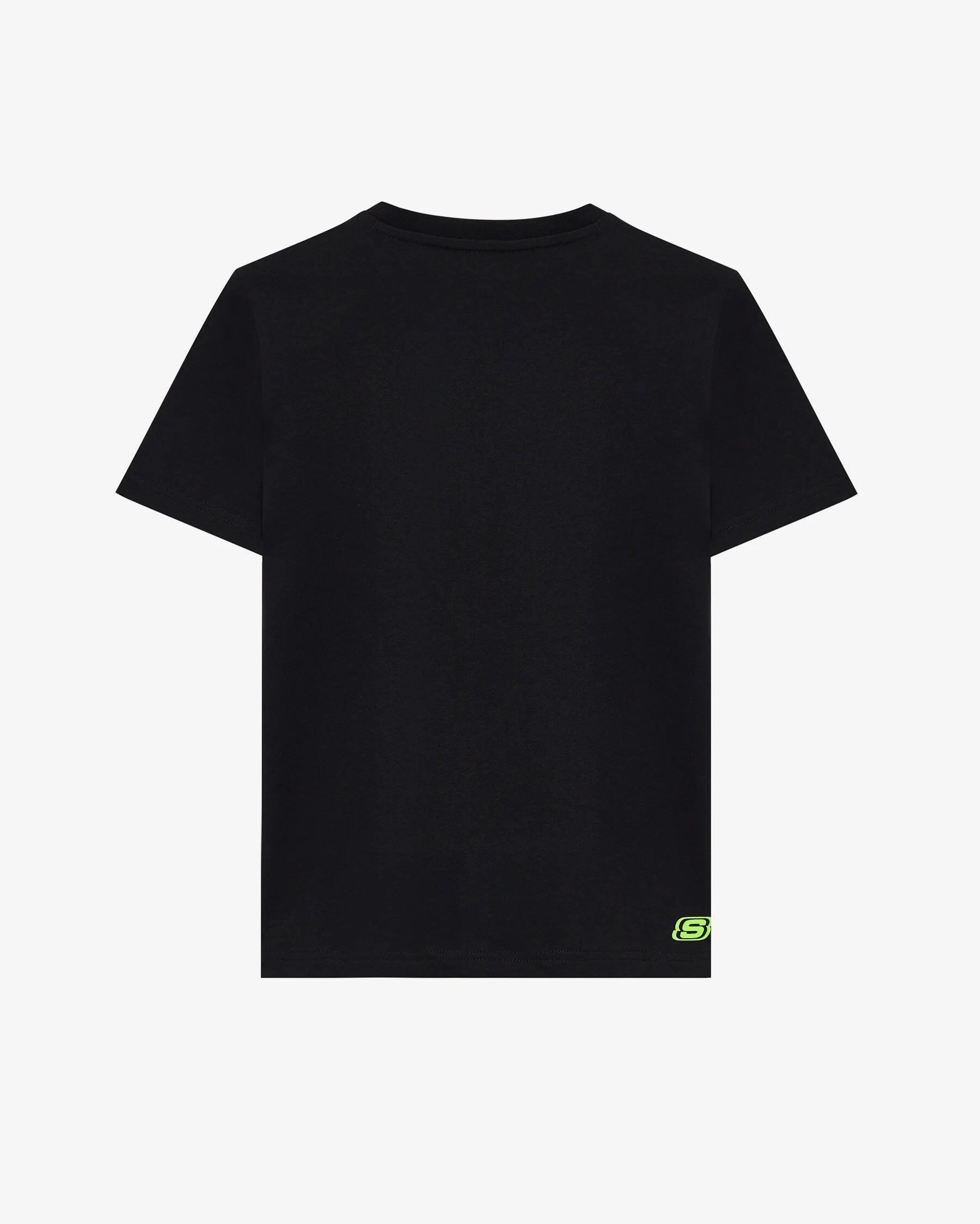 B Graphic Tee Loose Fit T-Shirt - SİYAH