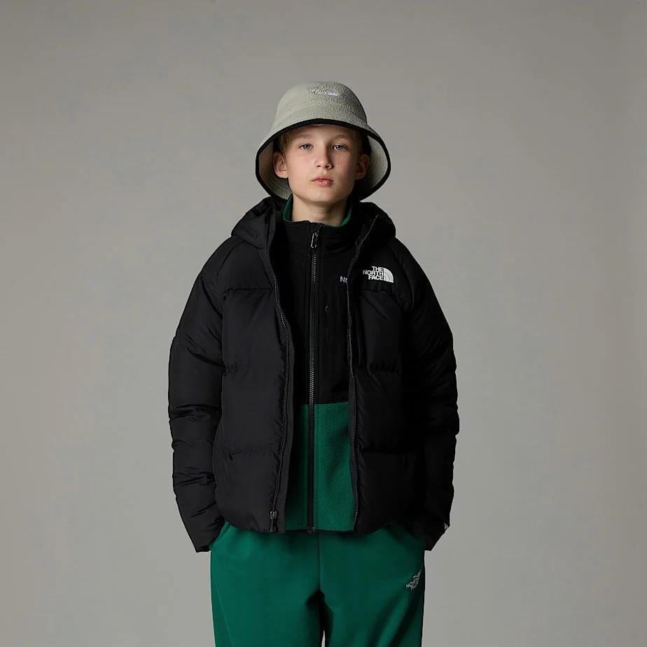 B NORTH DOWN HOODED JACKET - SIYAH