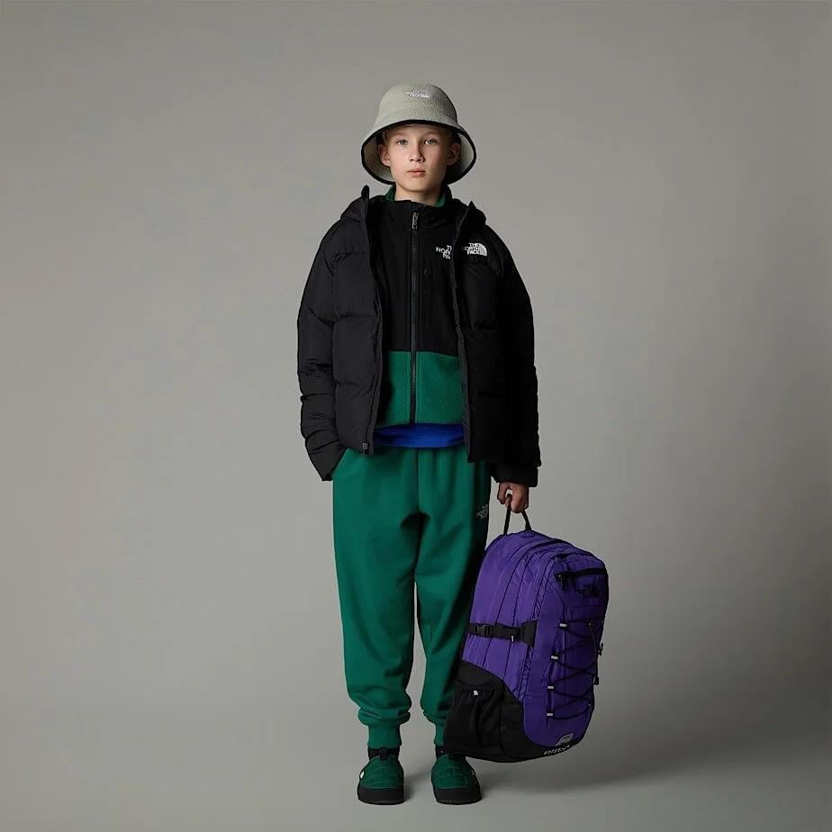 B NORTH DOWN HOODED JACKET - SIYAH