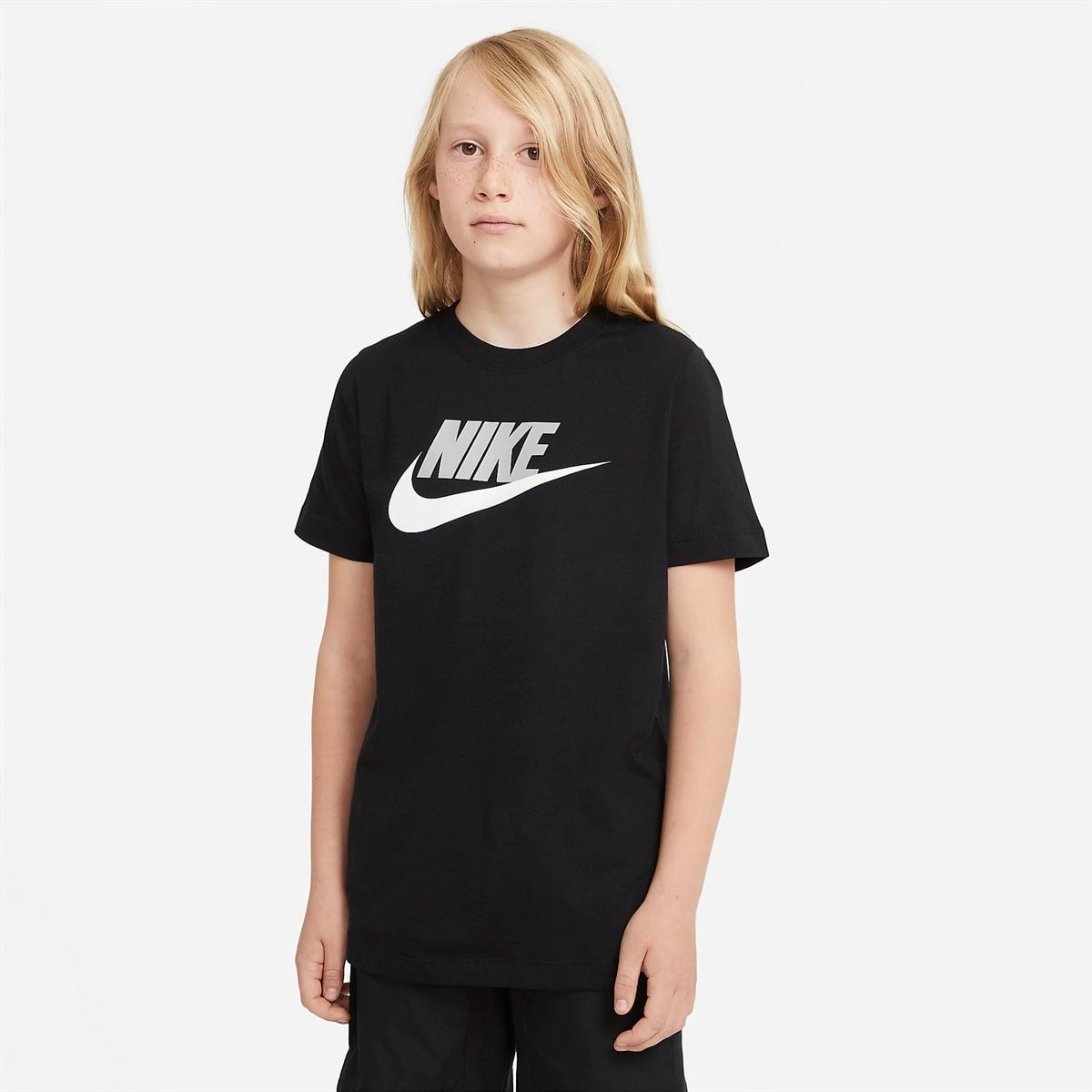 B NSW TEE FUTURA ICON TD - AÇIK BEJ