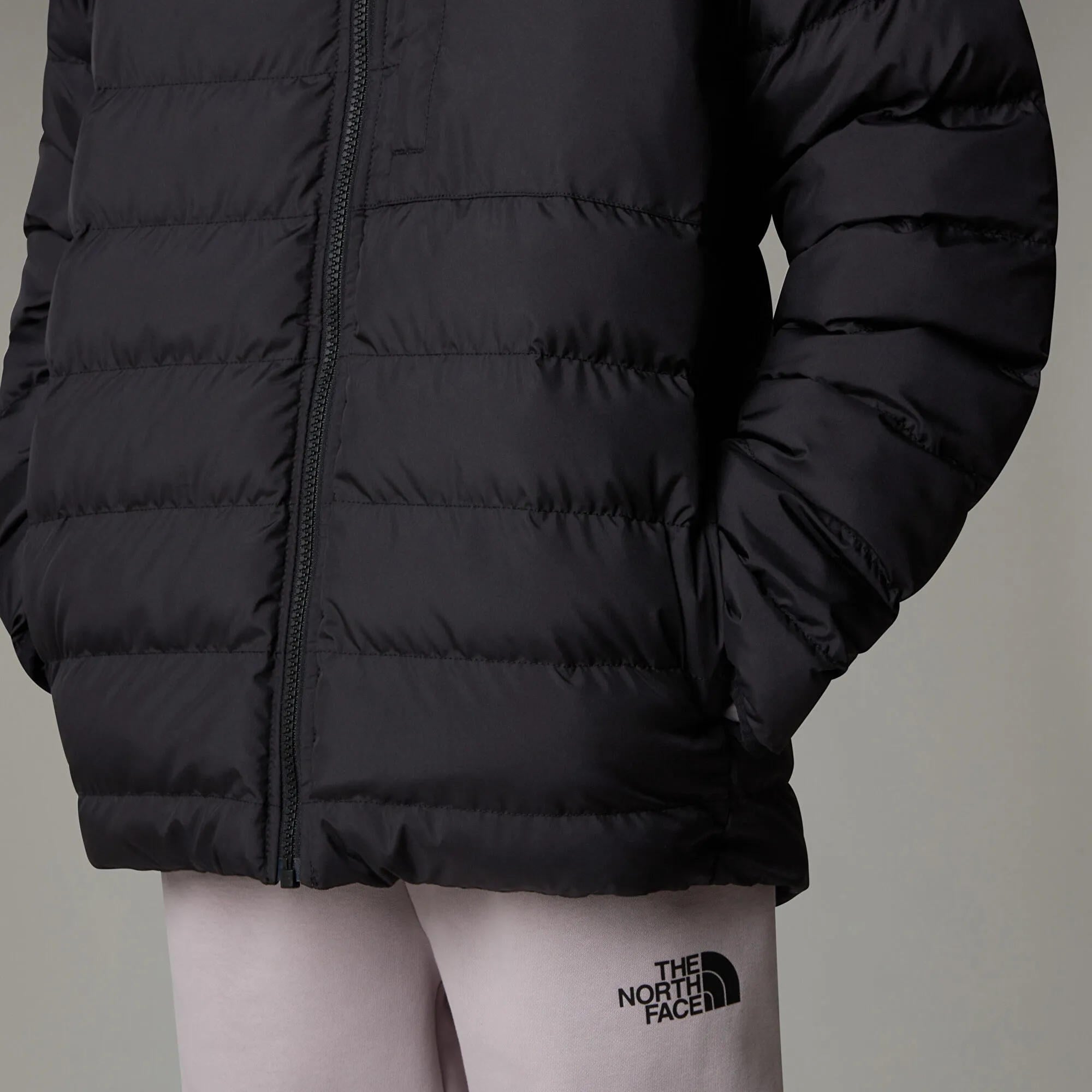 B REVERSIBLE PERRITO HOODED JACKET - SIYAH