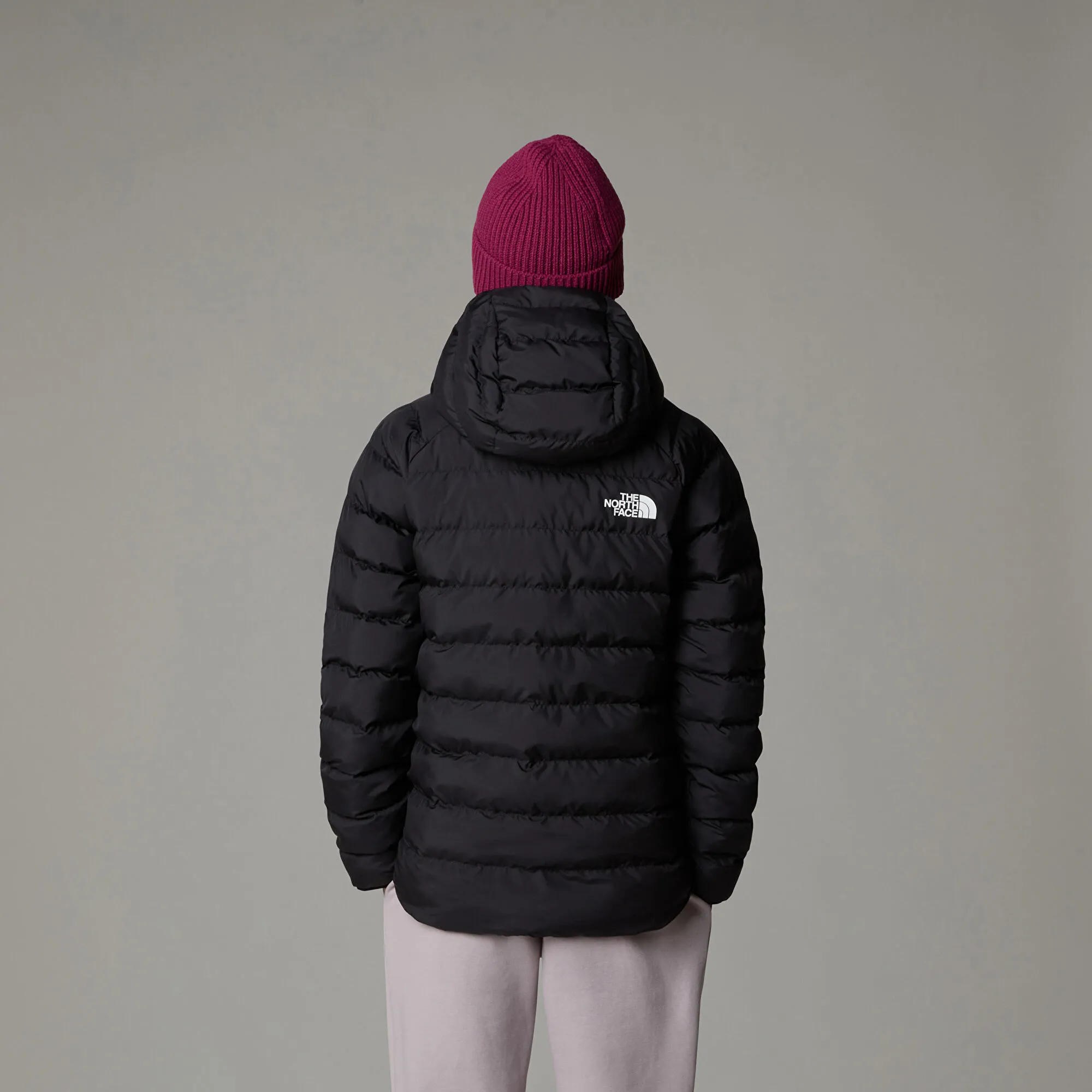 B REVERSIBLE PERRITO HOODED JACKET - SIYAH